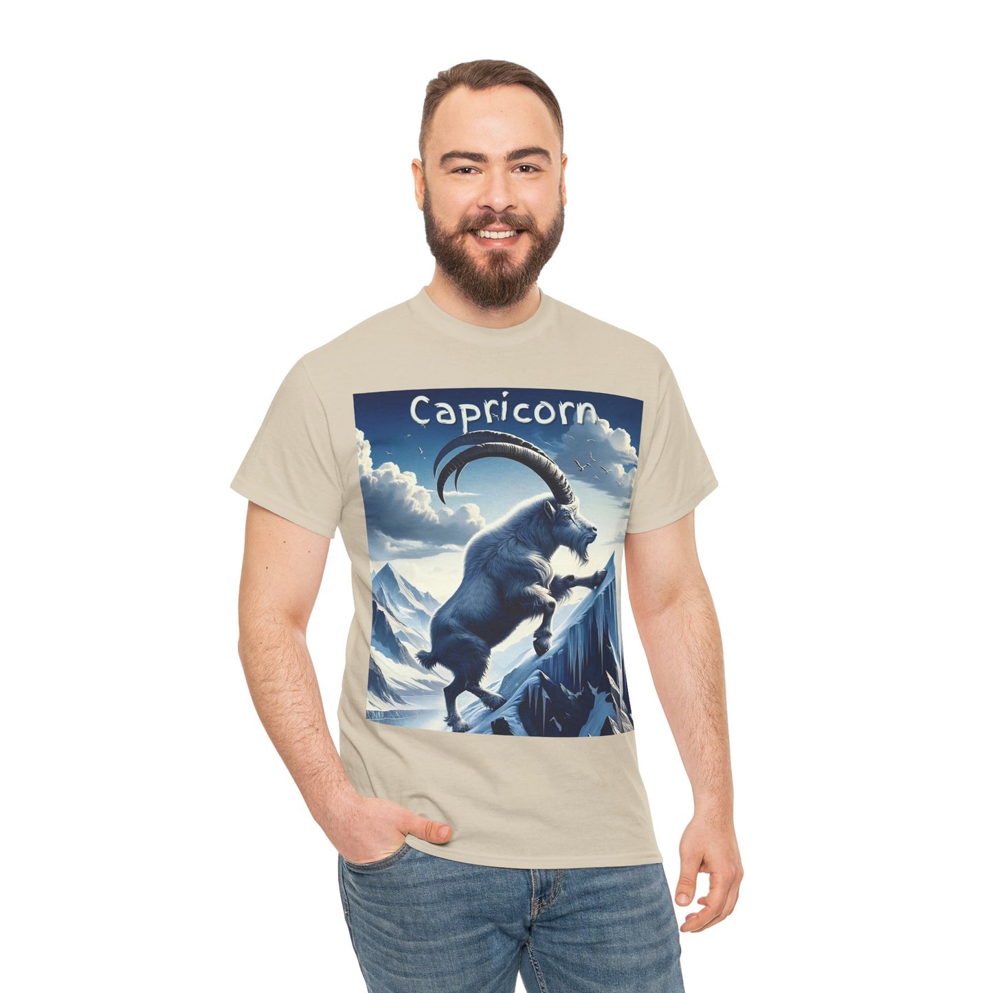 Capricorn Unisex Heavy Cotton Tee