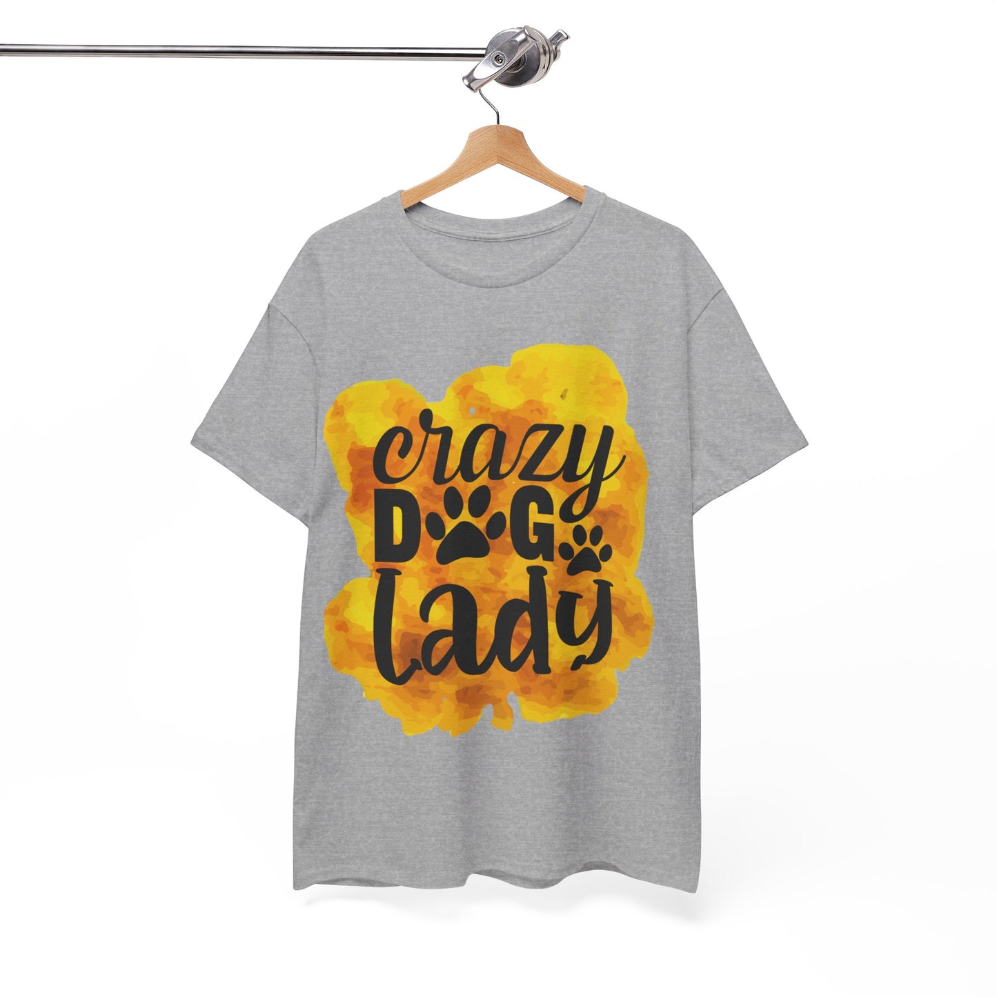 Crazy Dog Lady Unisex Heavy Cotton Tee