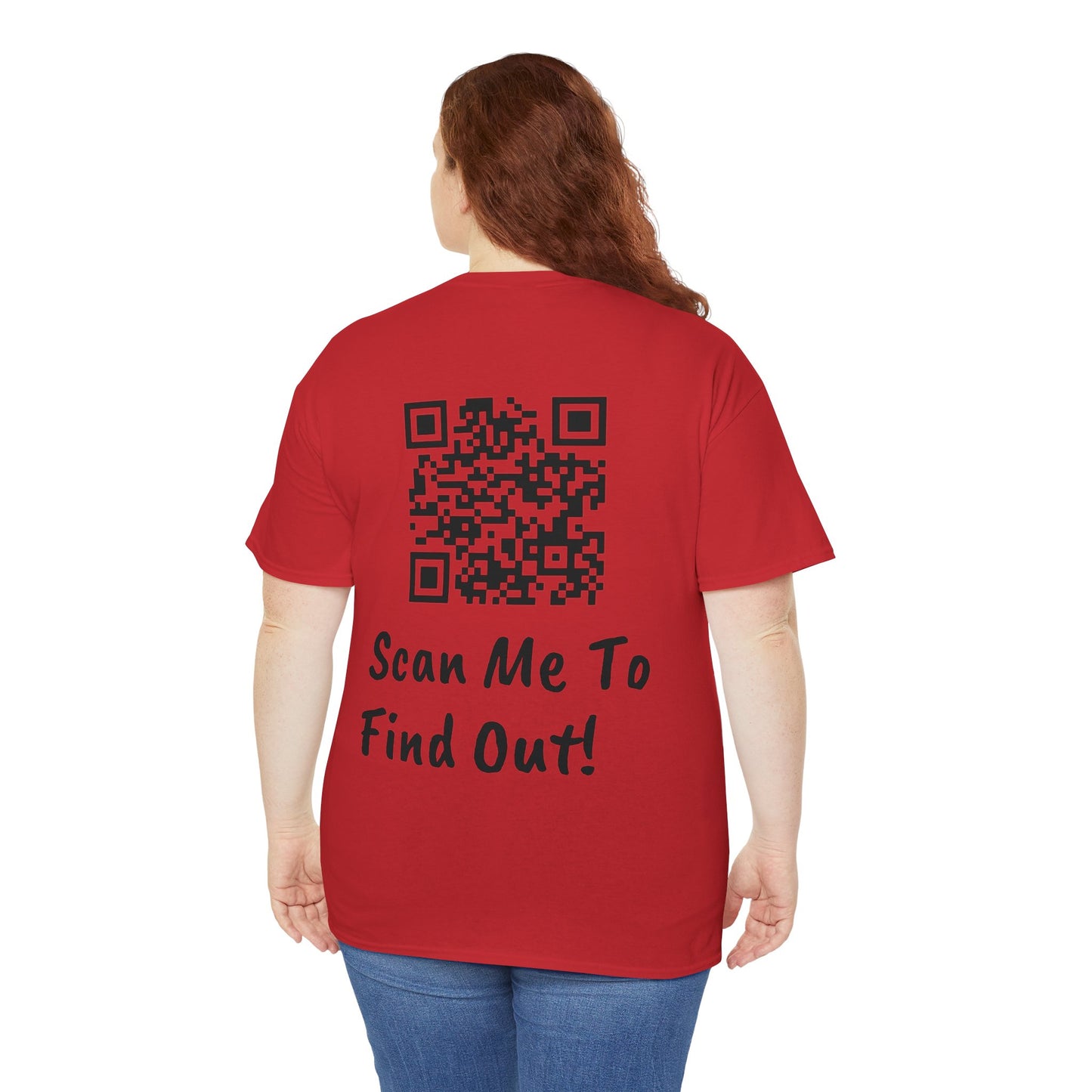 QR Code Unisex Heavy Cotton Tee