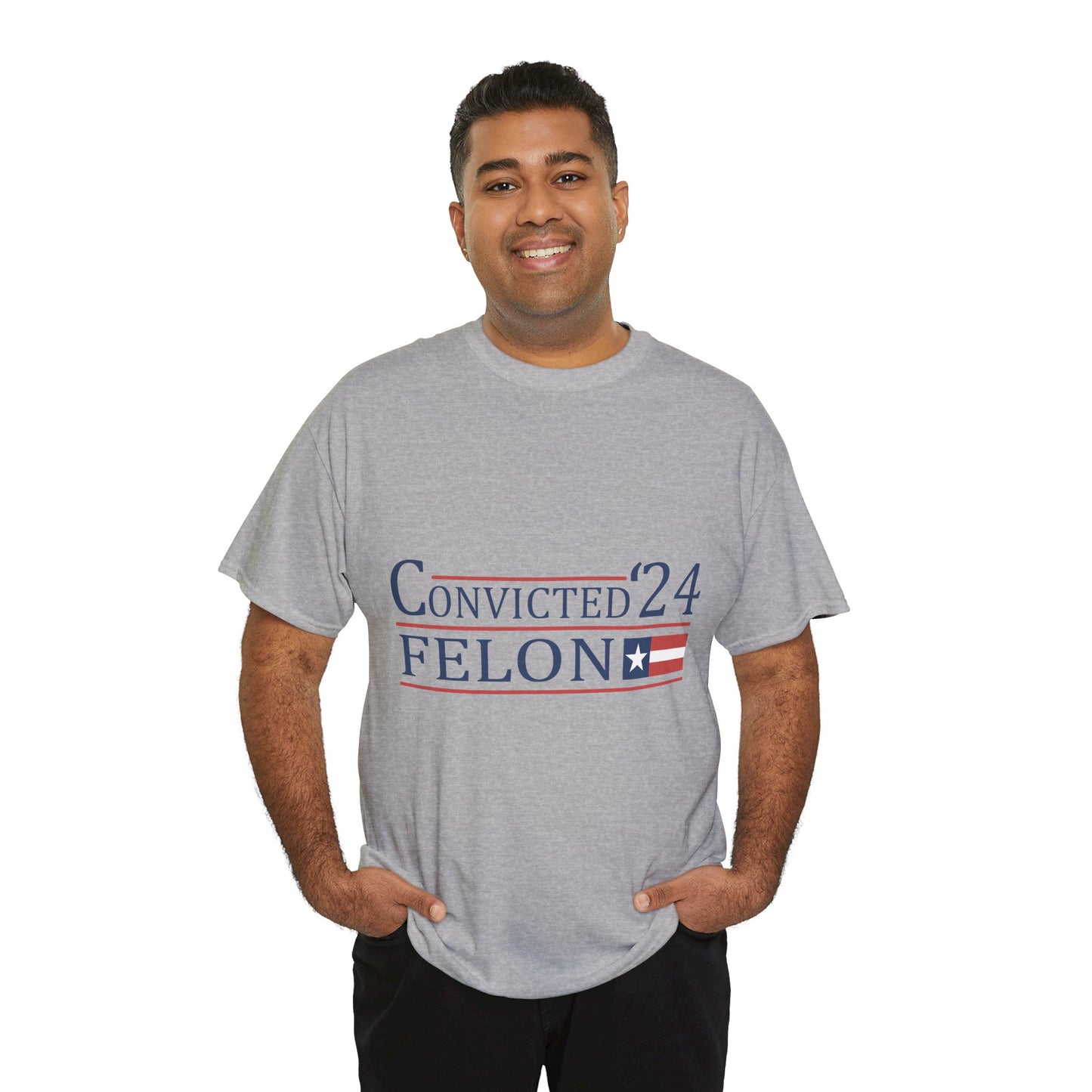 Convicted Felon Unisex Heavy Cotton Tee