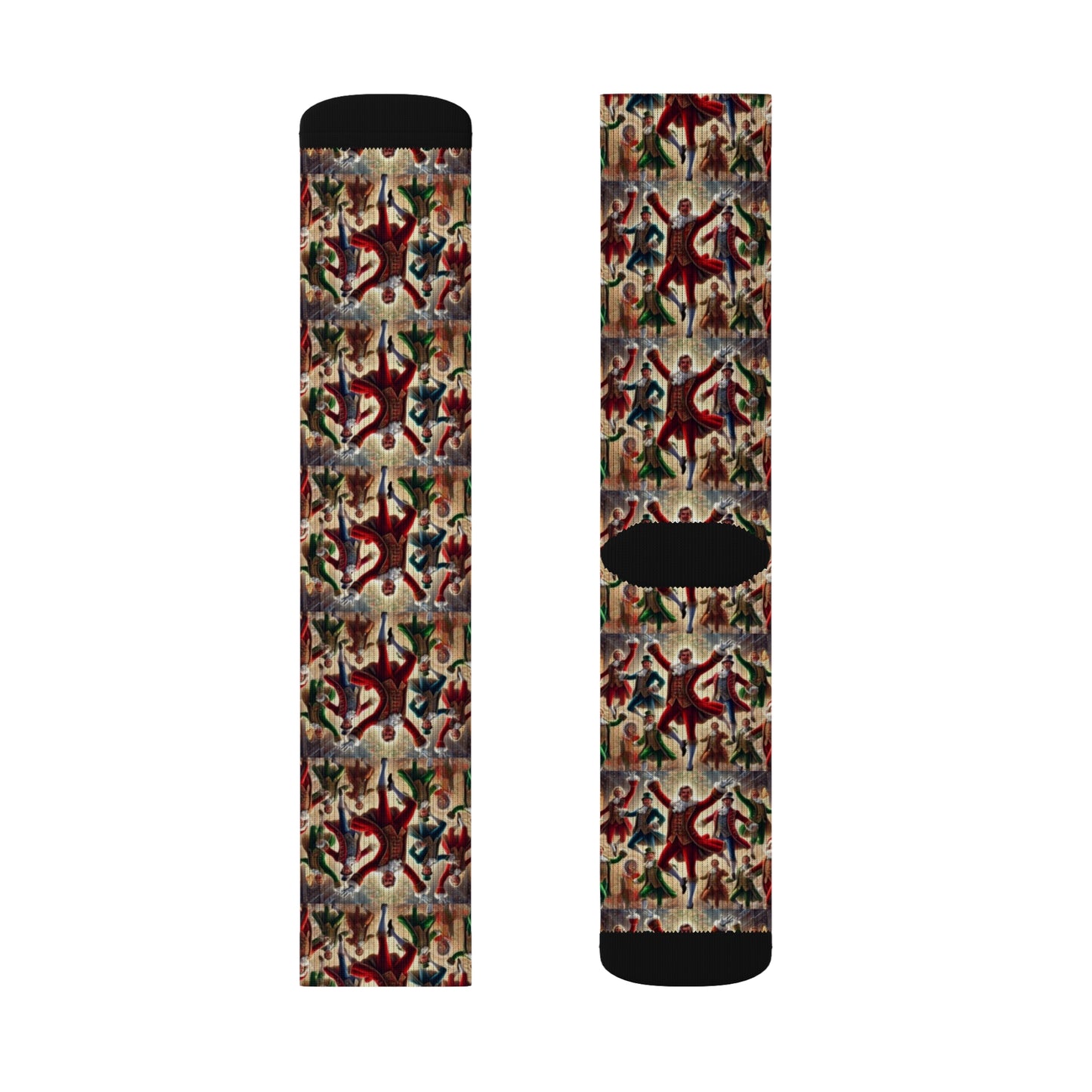 Ugly Sweater Collection 10 Sublimation Socks