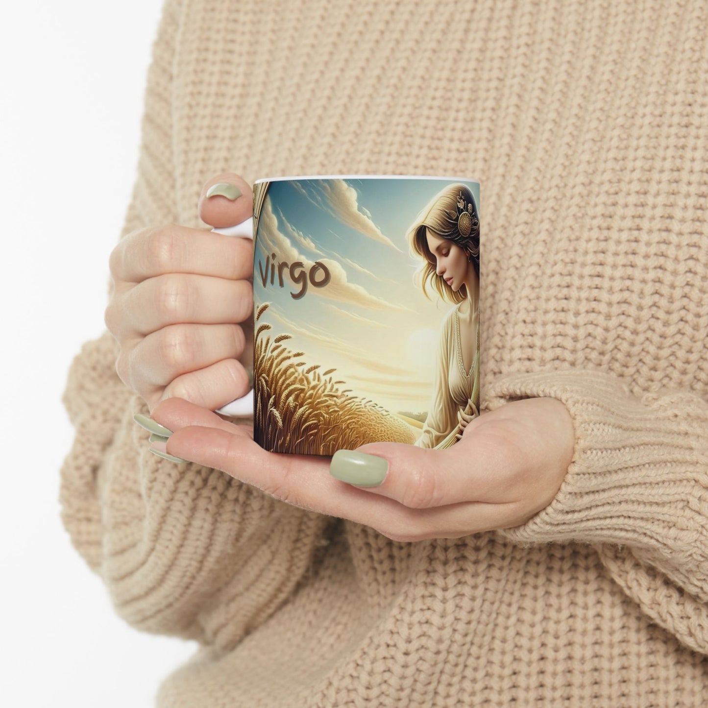 Virgo Ceramic Mug, 11oz