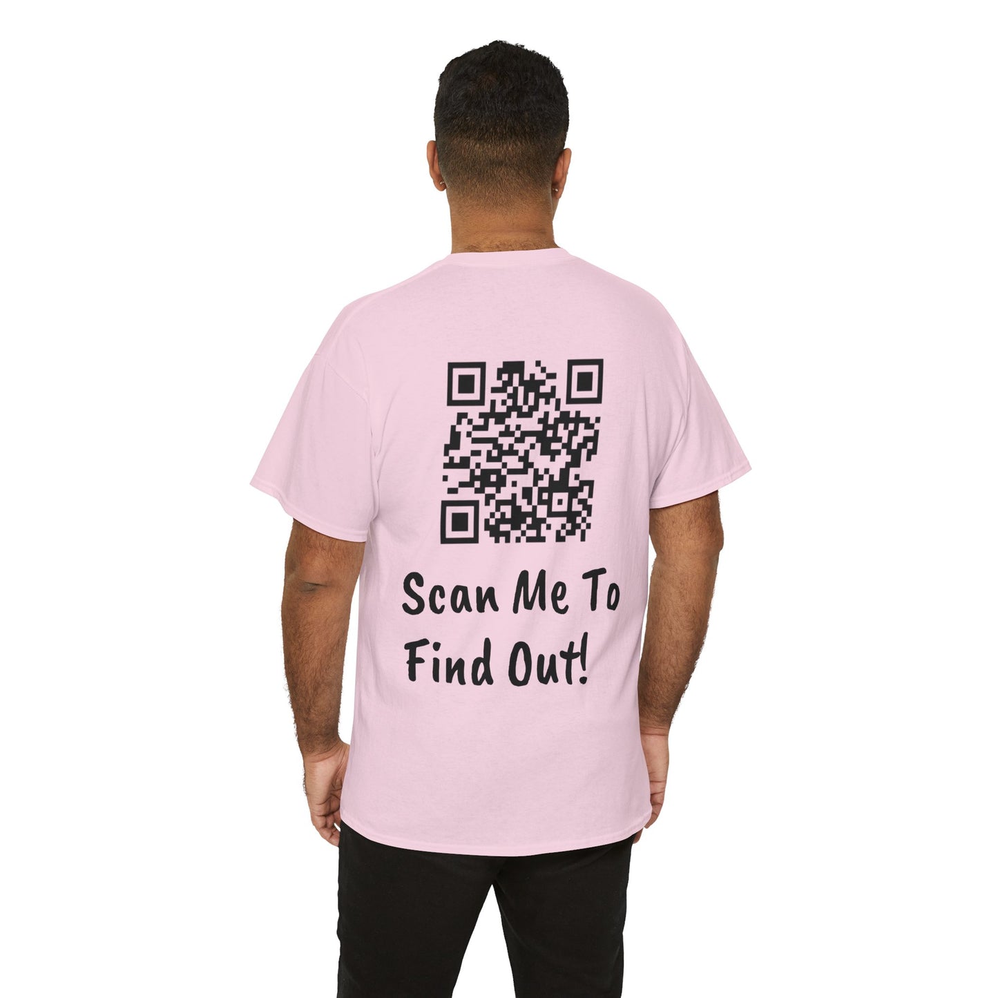 QR Code Unisex Heavy Cotton Tee