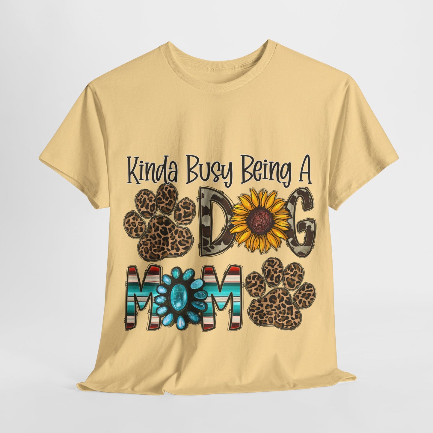 Busy Dog Mom Unisex Heavy Cotton Tee