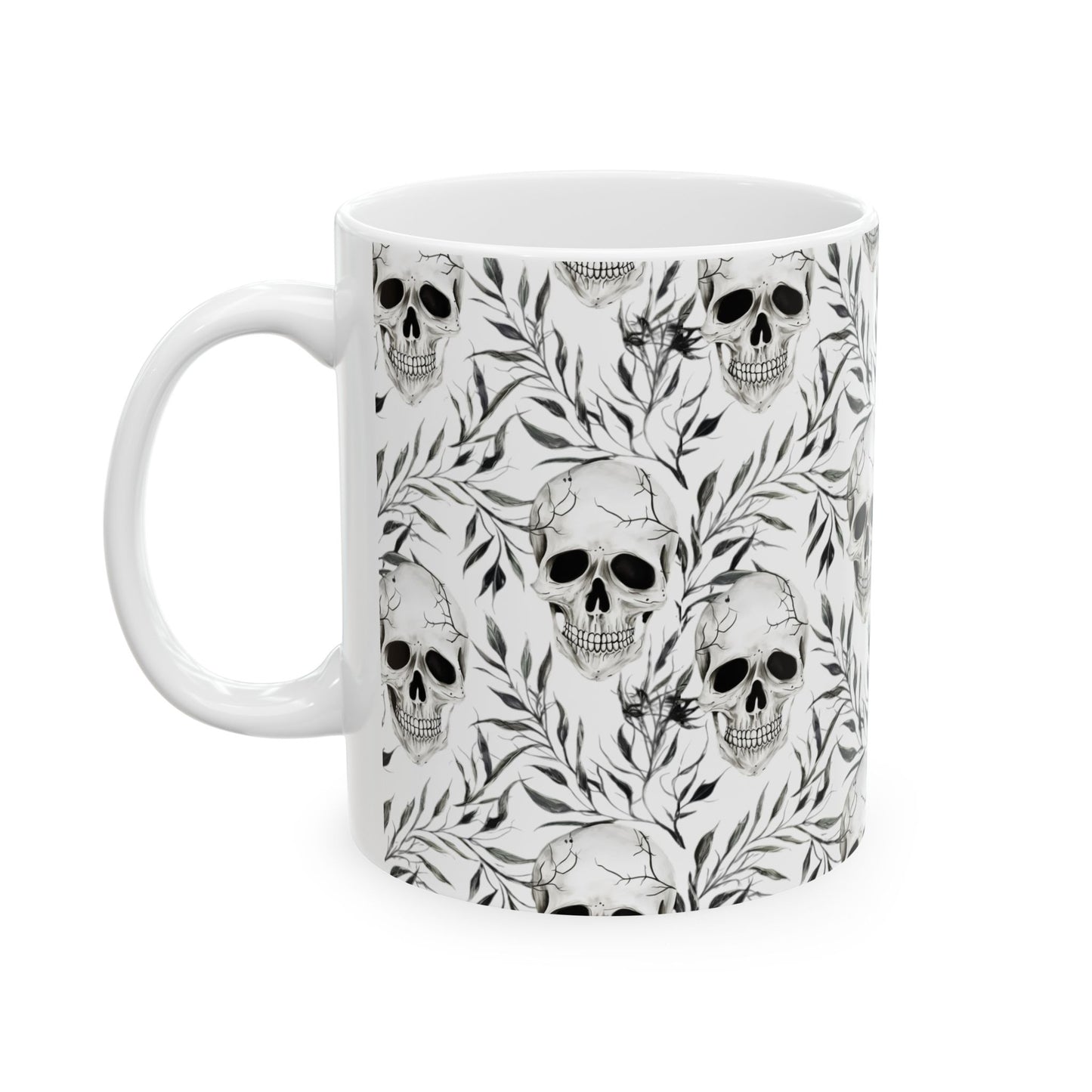 Halloween Skeletons Ceramic Mug, (11oz, 15oz)