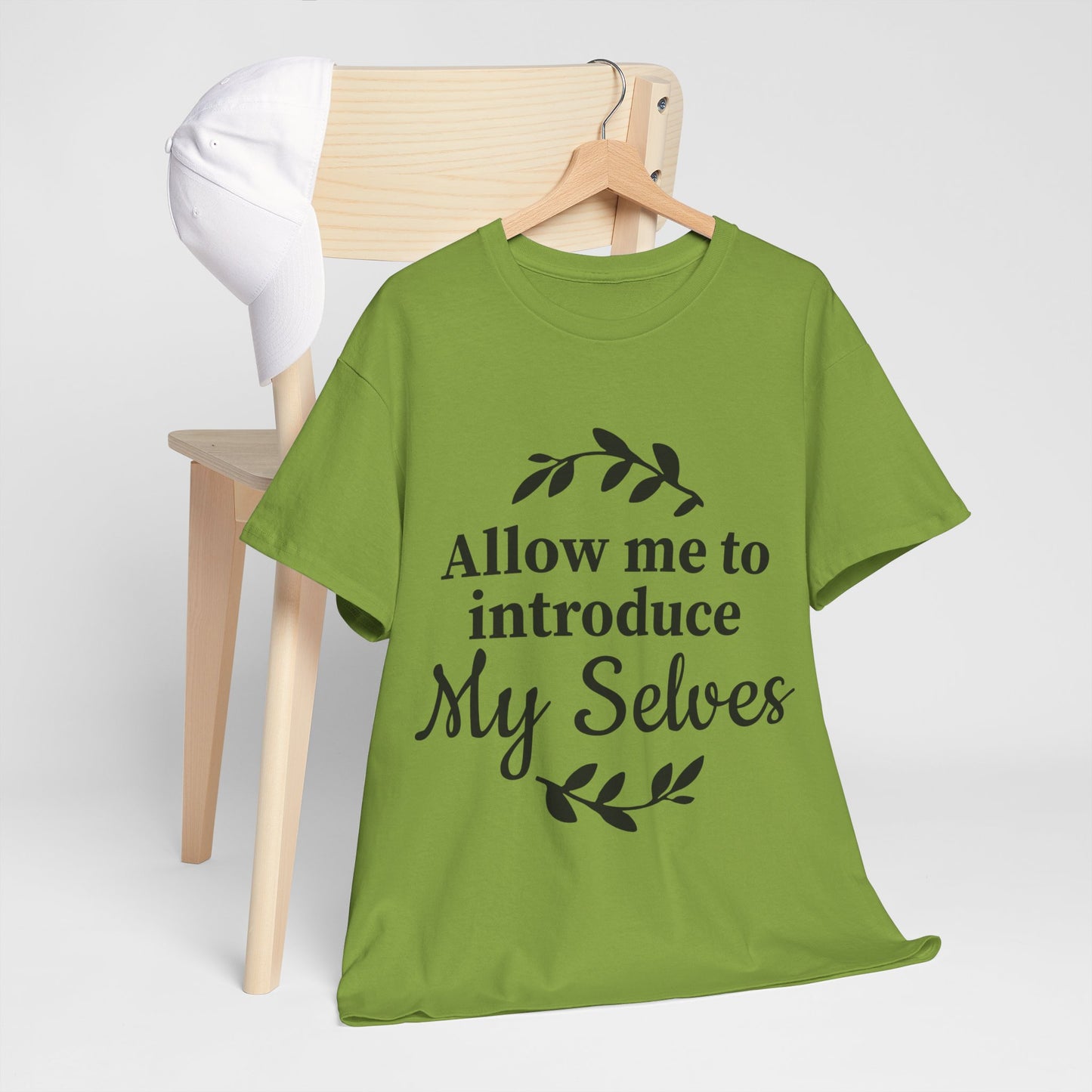 Allow Me To Introduce My Selves Unisex Heavy Cotton Tee