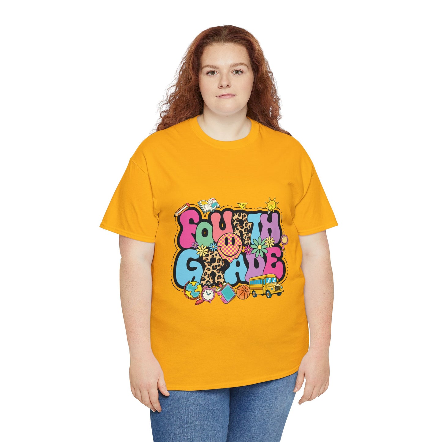 Fourth Grade Unisex Heavy Cotton Tee