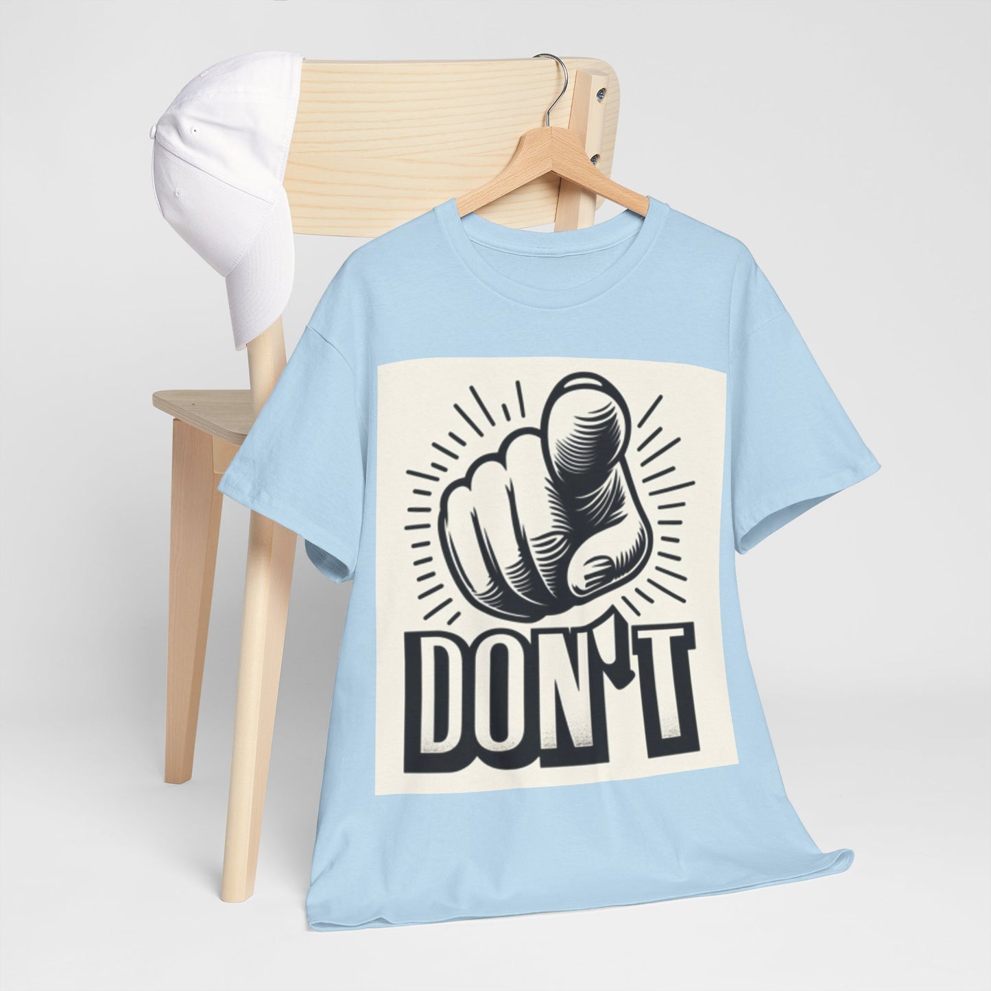 Don't Finger Unisex Heavy Cotton Tee