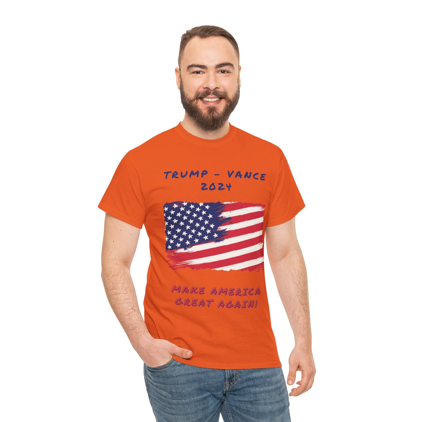 Trump Vance Unisex Heavy Cotton Tee