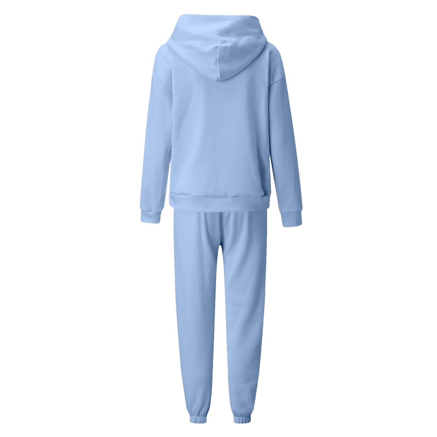 Womens 2 Piece Outfits Lounge Hoodie Sweatsuit Sets Oversized Sweatshirt Baggy Fall y2k Sweatpants with Pockets