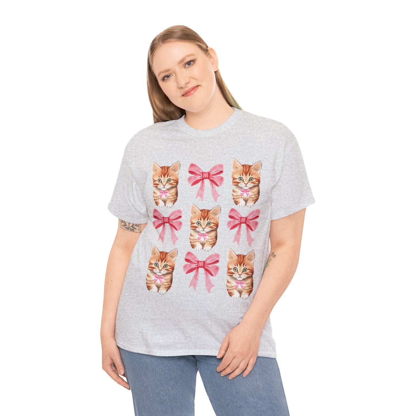 Cat Coquette Unisex Heavy Cotton Tee