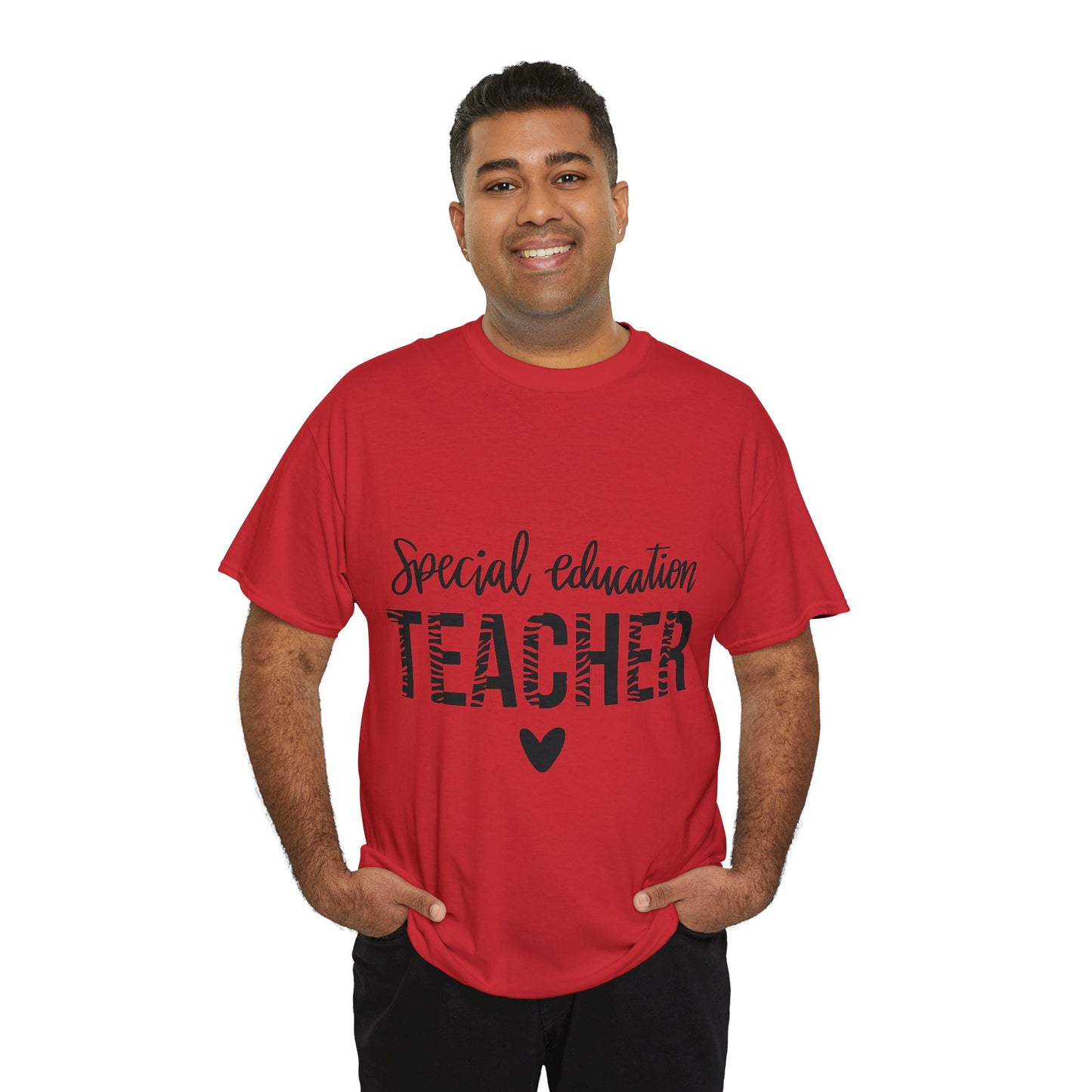 Special Education Teacher Unisex Heavy Cotton Tee