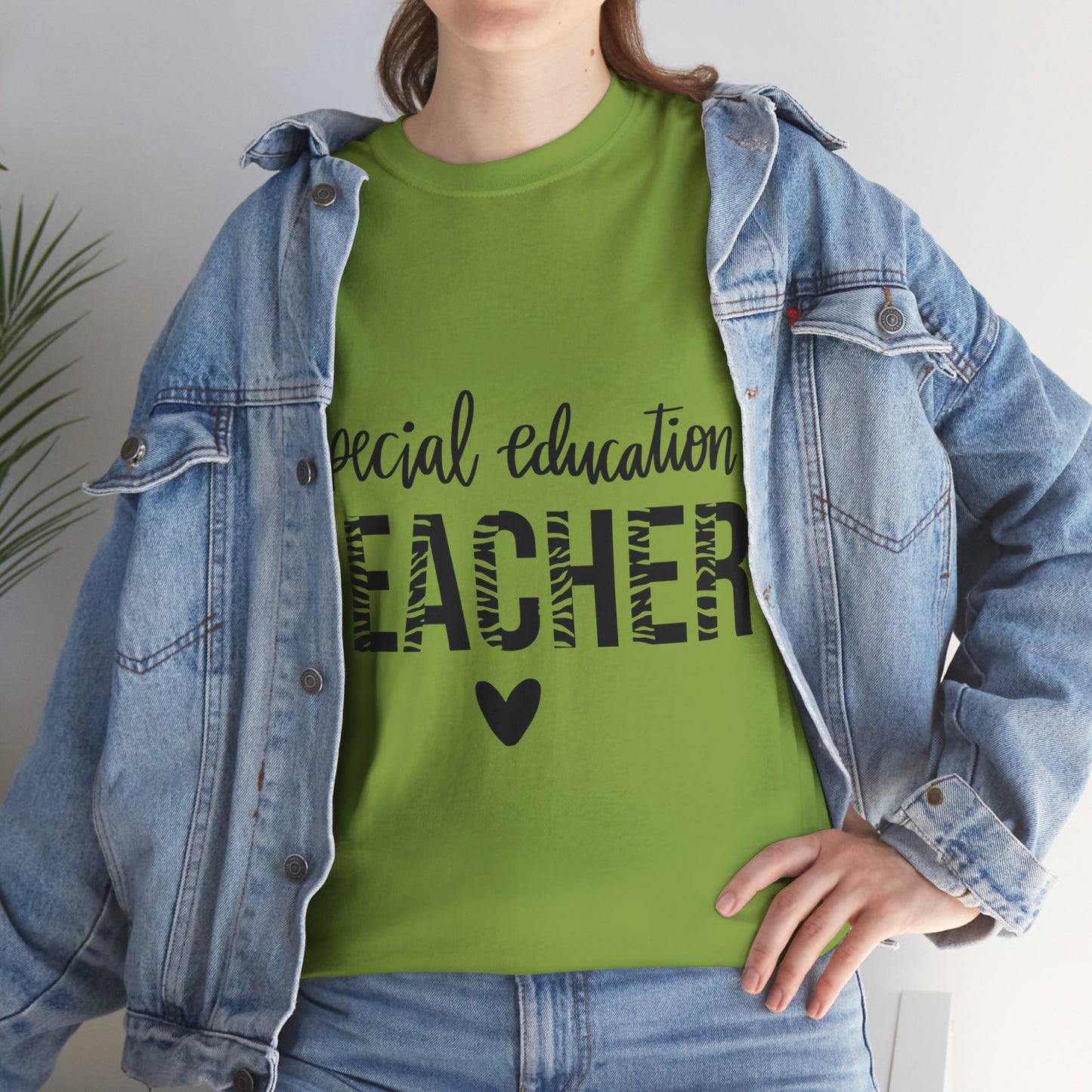 Special Education Teacher Unisex Heavy Cotton Tee