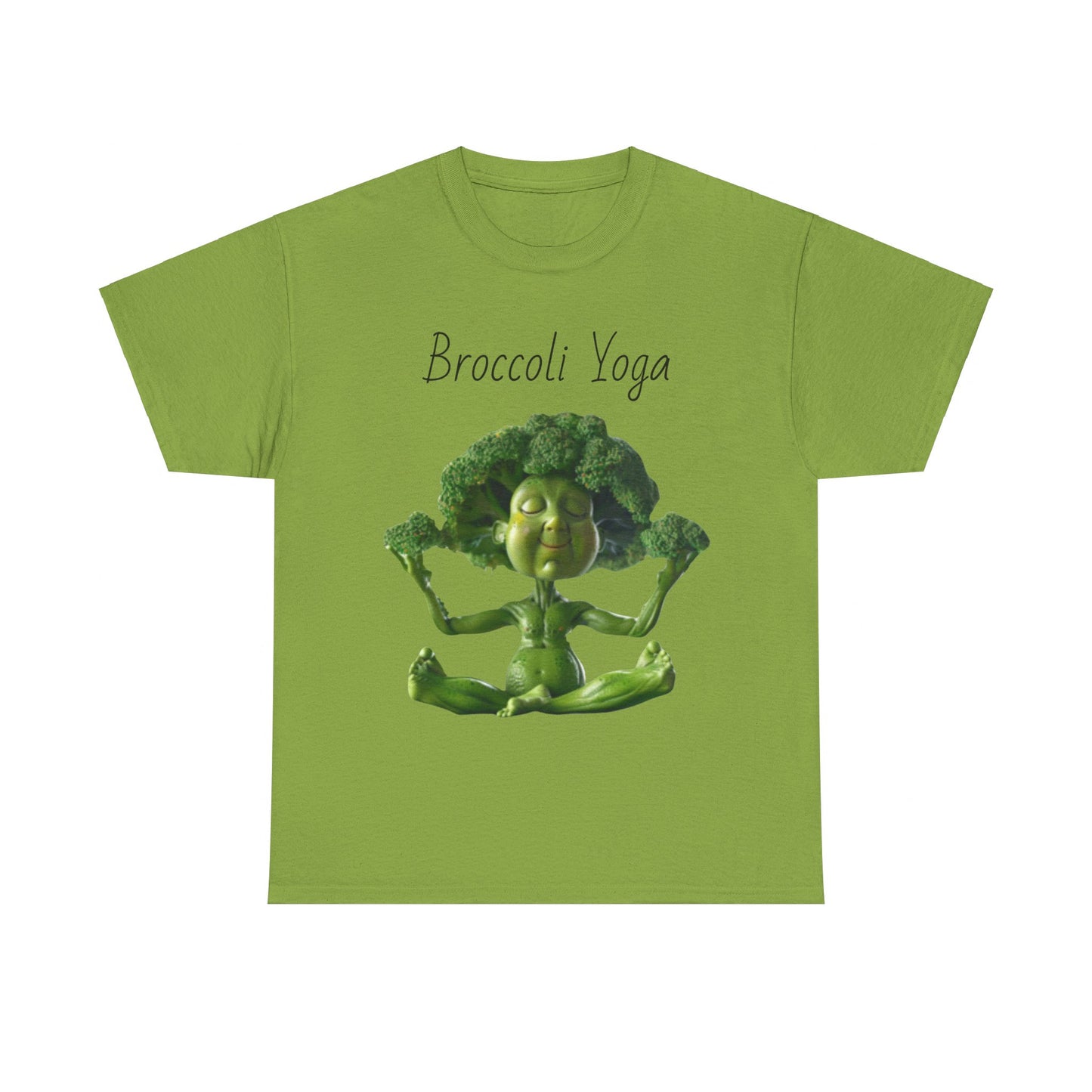 Broccoli Yoga Unisex Heavy Cotton Tee