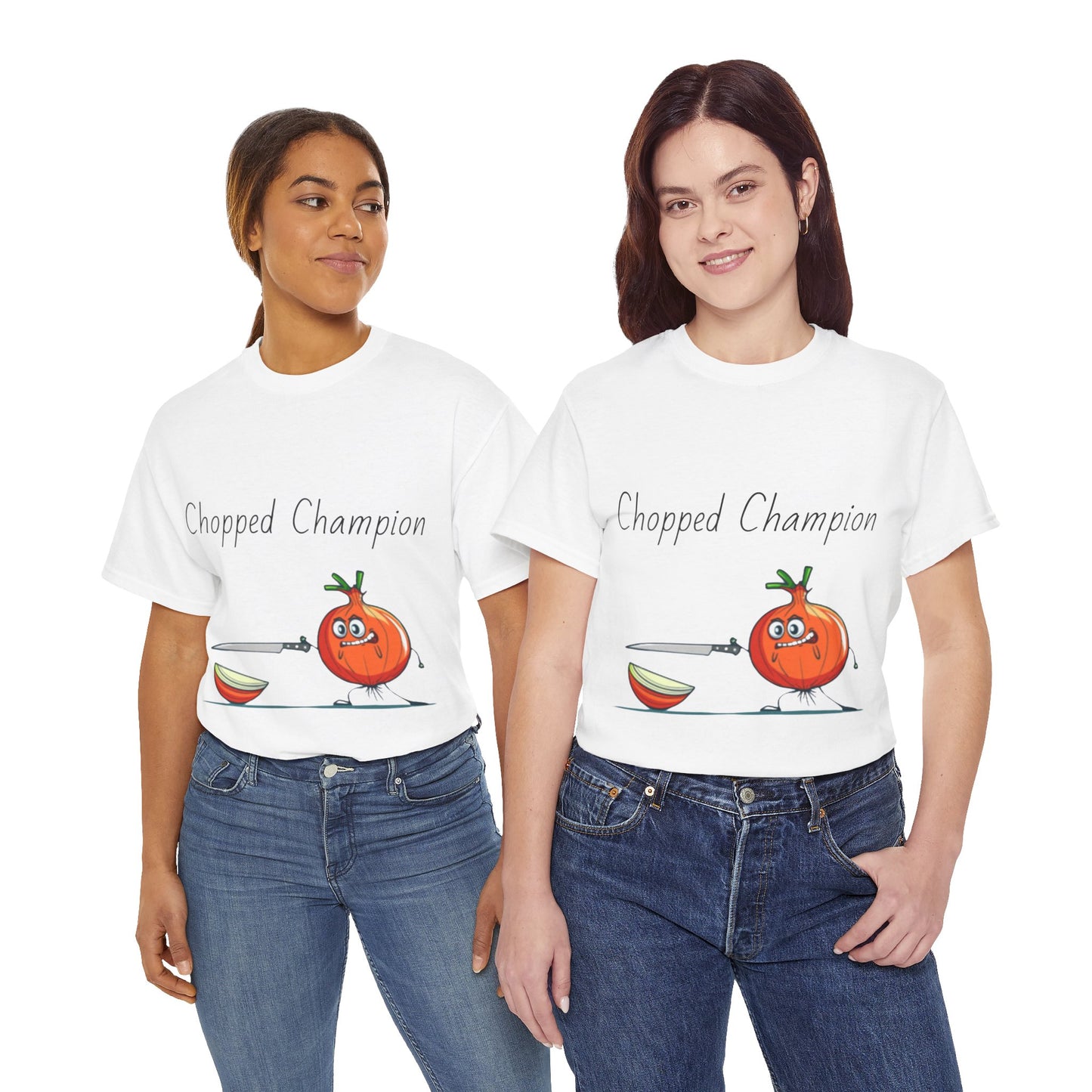 Chopped Champion Unisex Heavy Cotton Tee