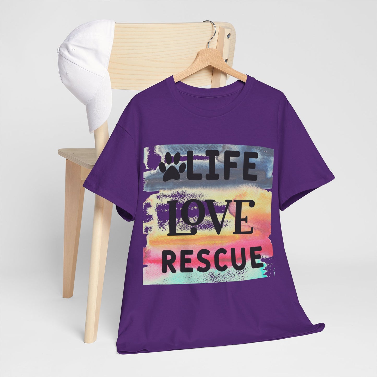 Life Love Rescue Unisex Heavy Cotton Tee