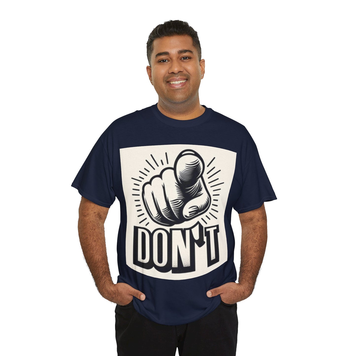 Don't Finger Unisex Heavy Cotton Tee