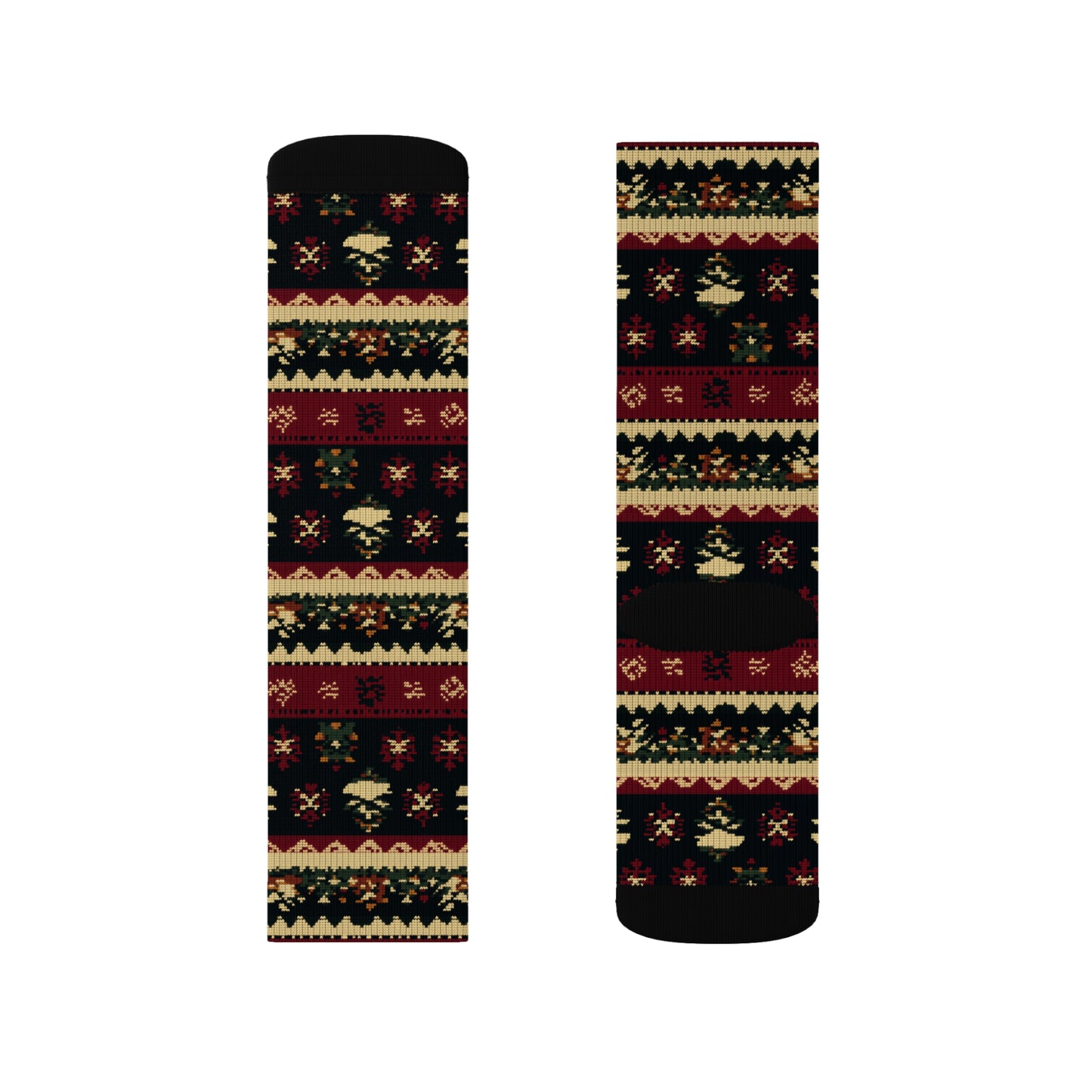 Ugly Sweater Collection 6 Sublimation Socks