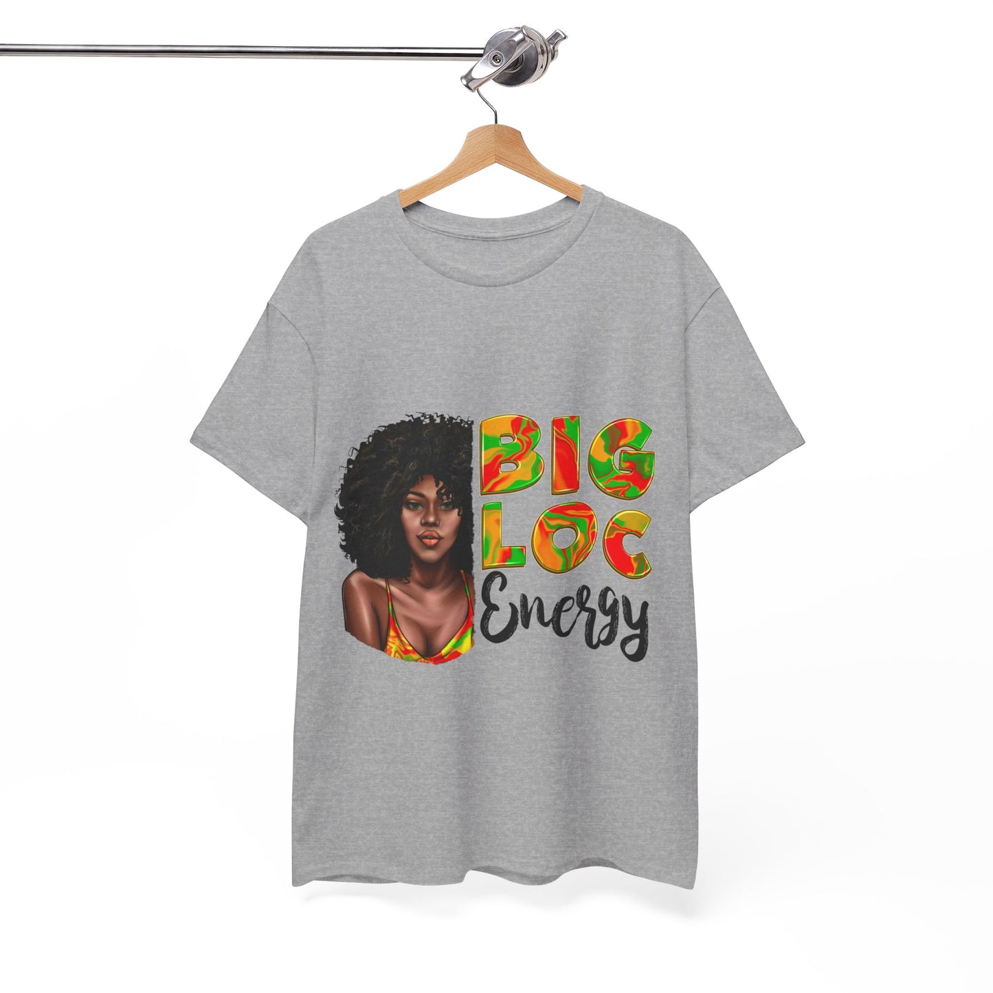 Big Loc Energy Unisex Heavy Cotton Tee