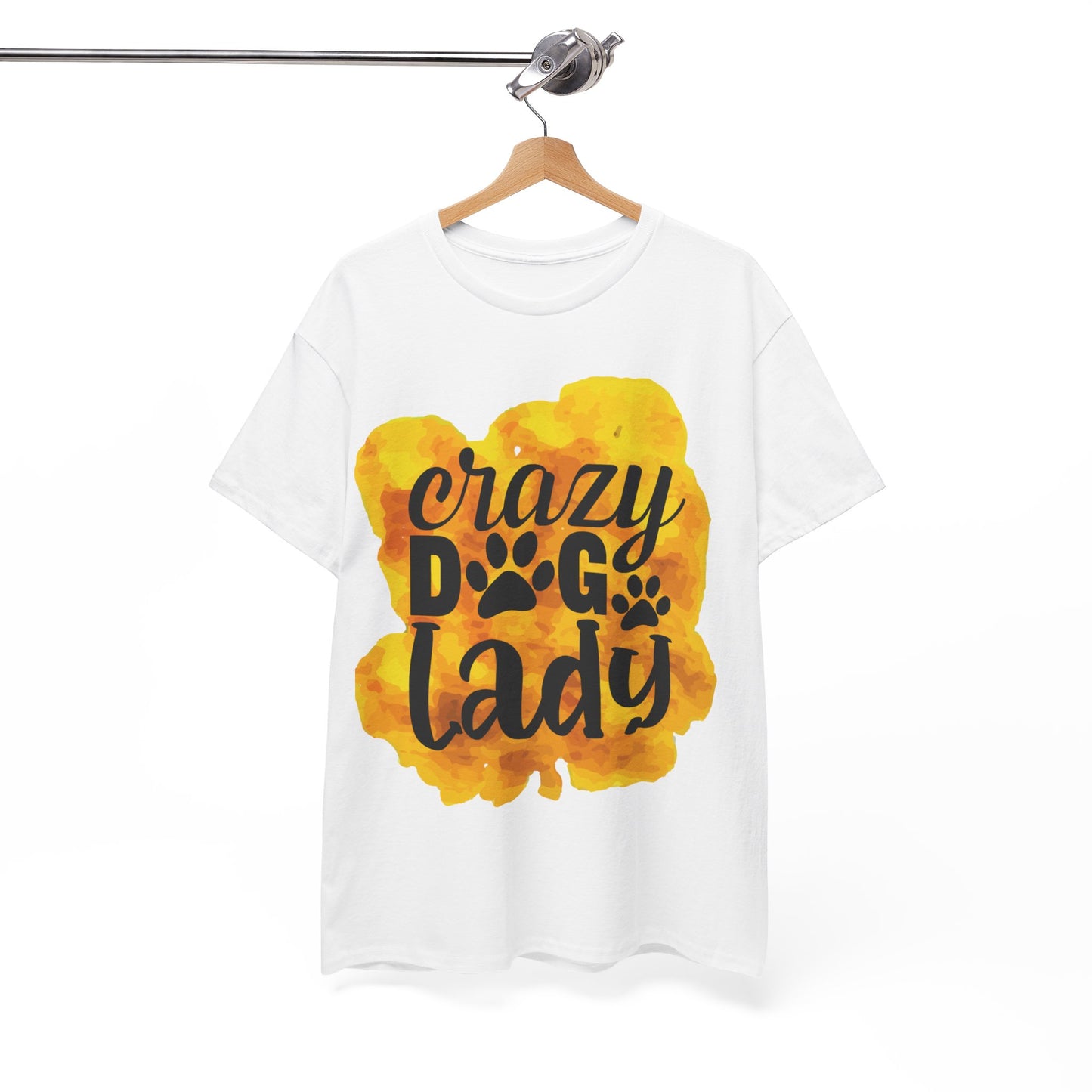 Crazy Dog Lady Unisex Heavy Cotton Tee