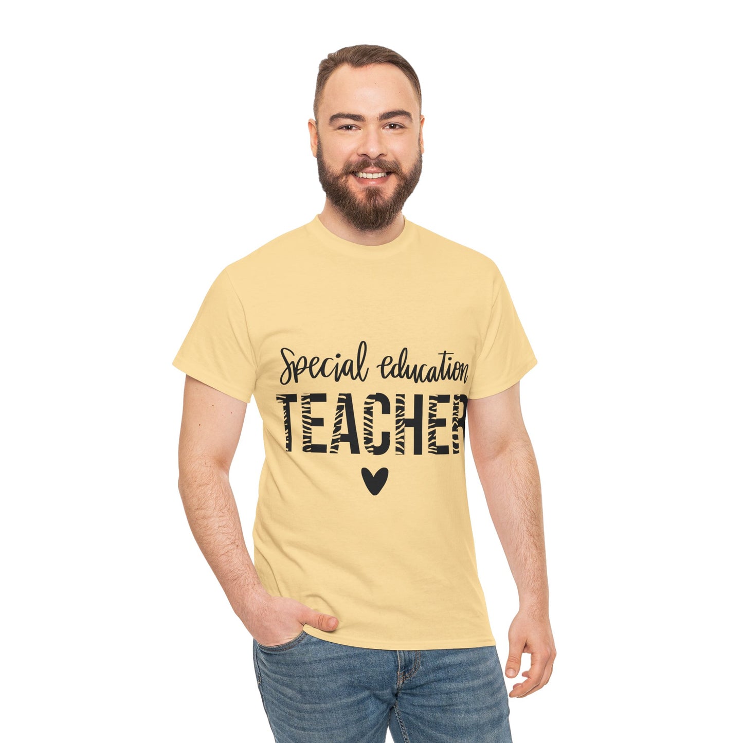 Special Education Teacher Unisex Heavy Cotton Tee