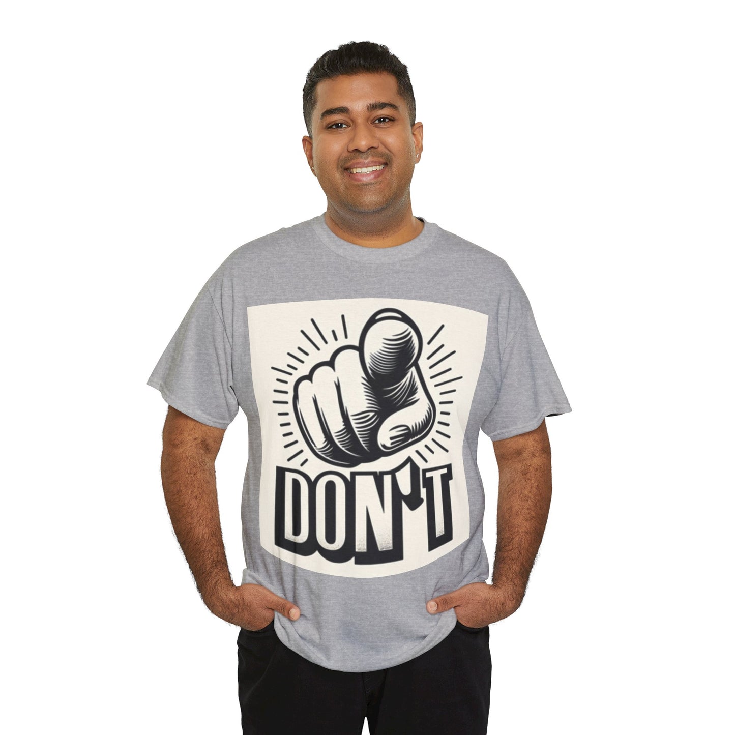 Don't Finger Unisex Heavy Cotton Tee