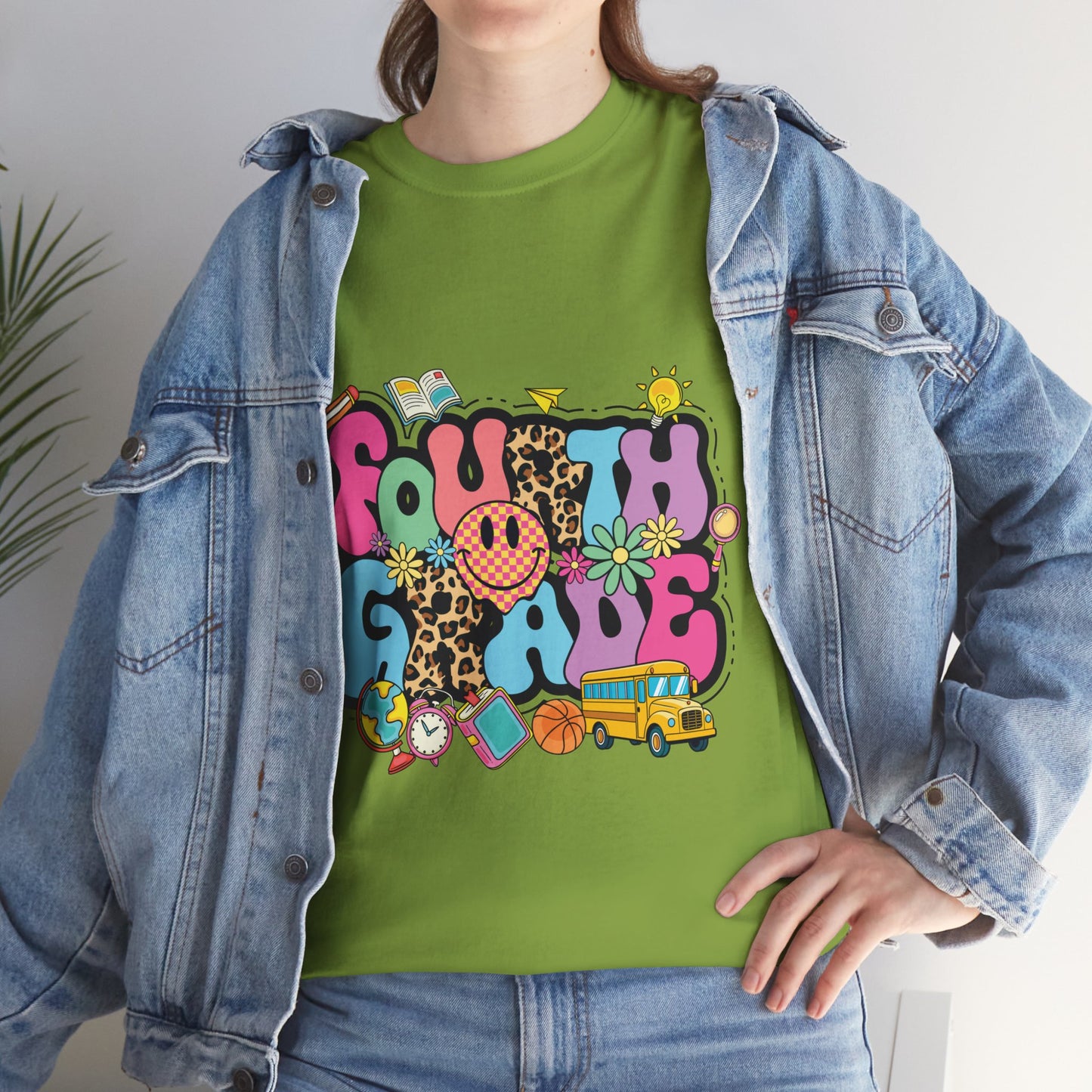 Fourth Grade Unisex Heavy Cotton Tee