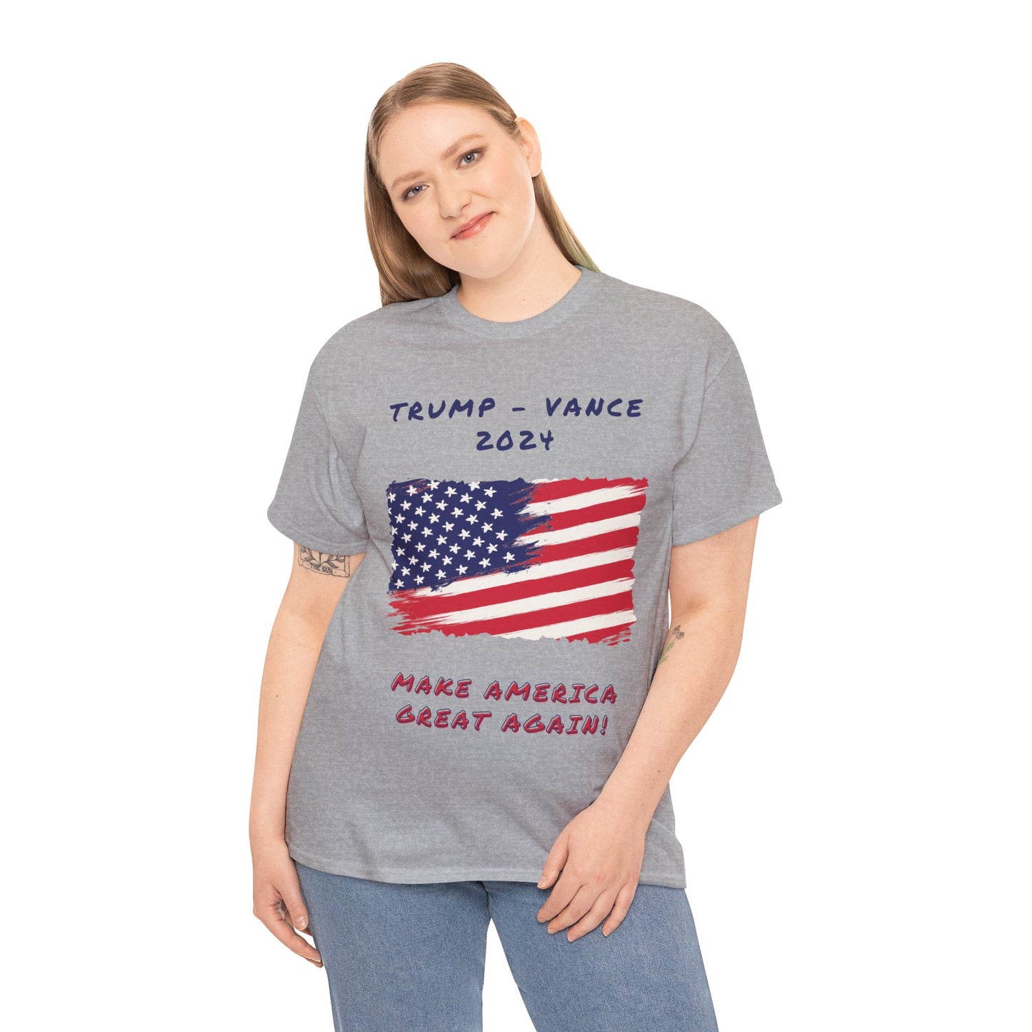 Trump Vance Unisex Heavy Cotton Tee