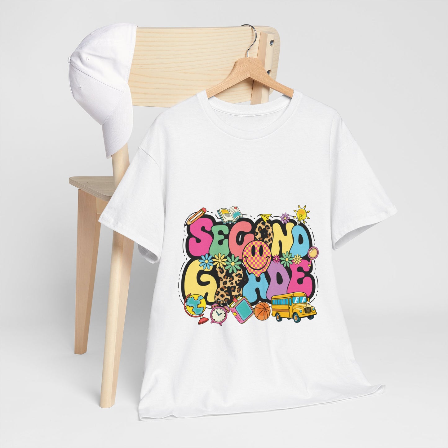 Second Grade Unisex Heavy Cotton Tee