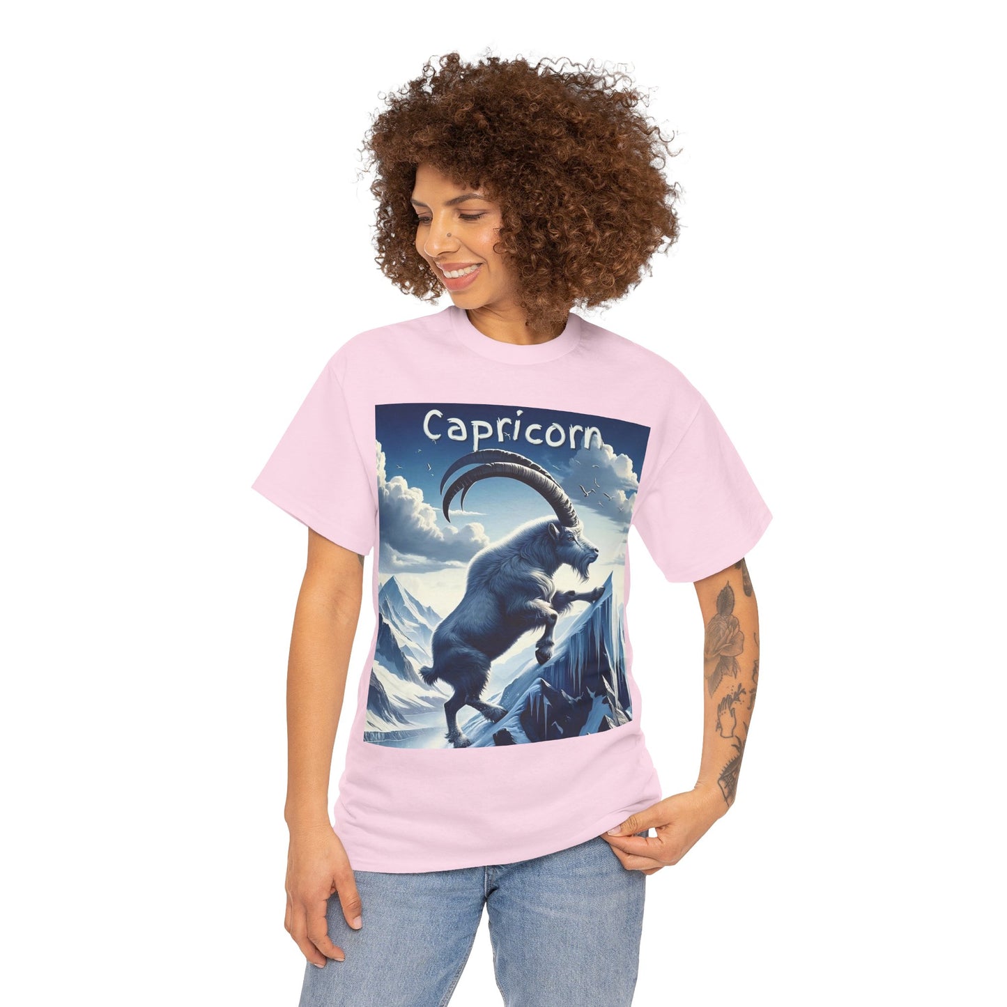 Capricorn Unisex Heavy Cotton Tee