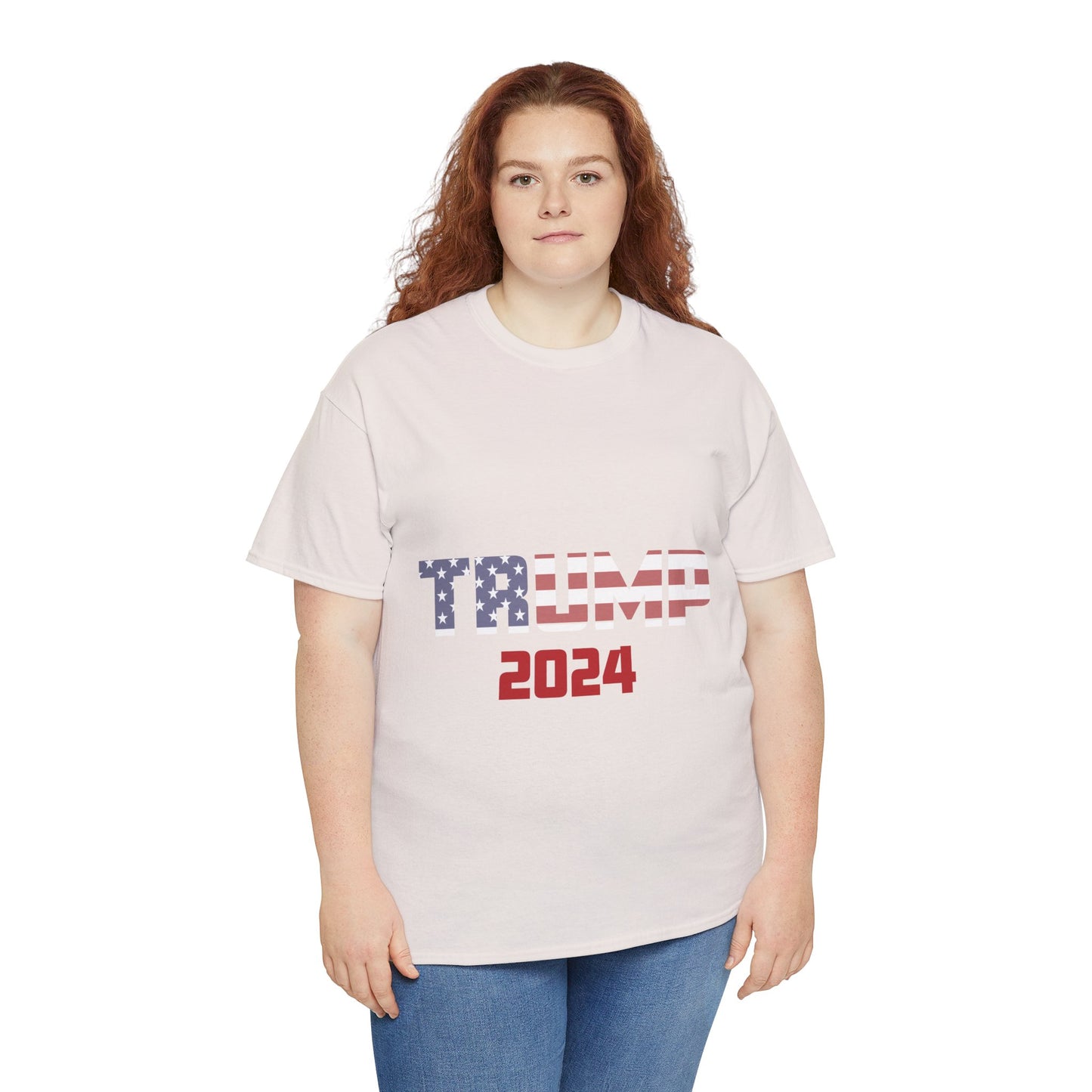 Trump 2024 B Unisex Heavy Cotton Tee