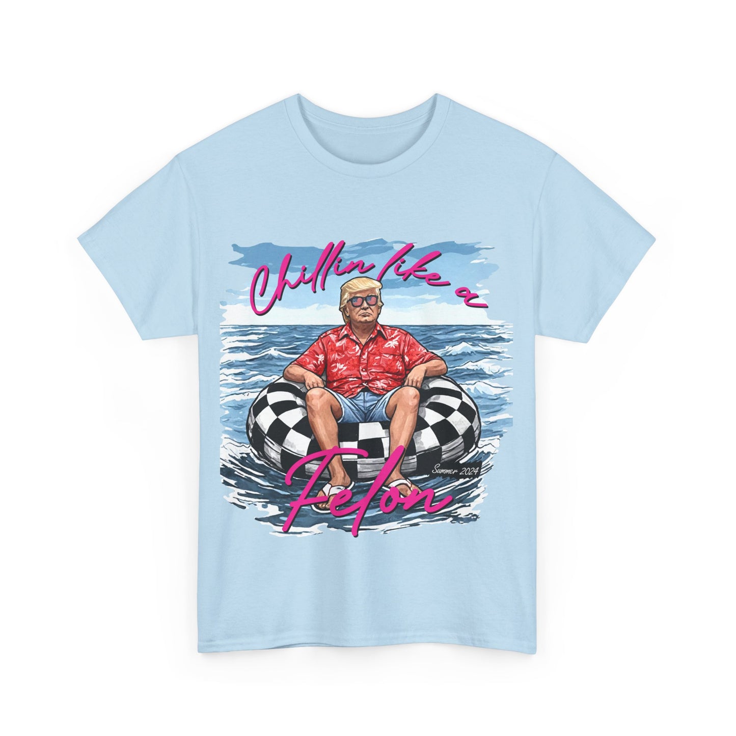 Trump Chillin' Unisex Heavy Cotton Tee