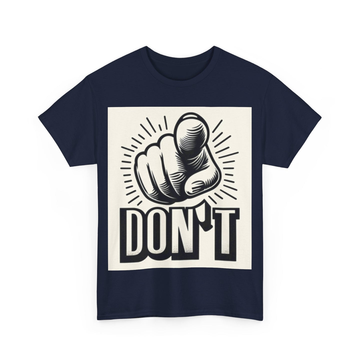 Don't Finger Unisex Heavy Cotton Tee