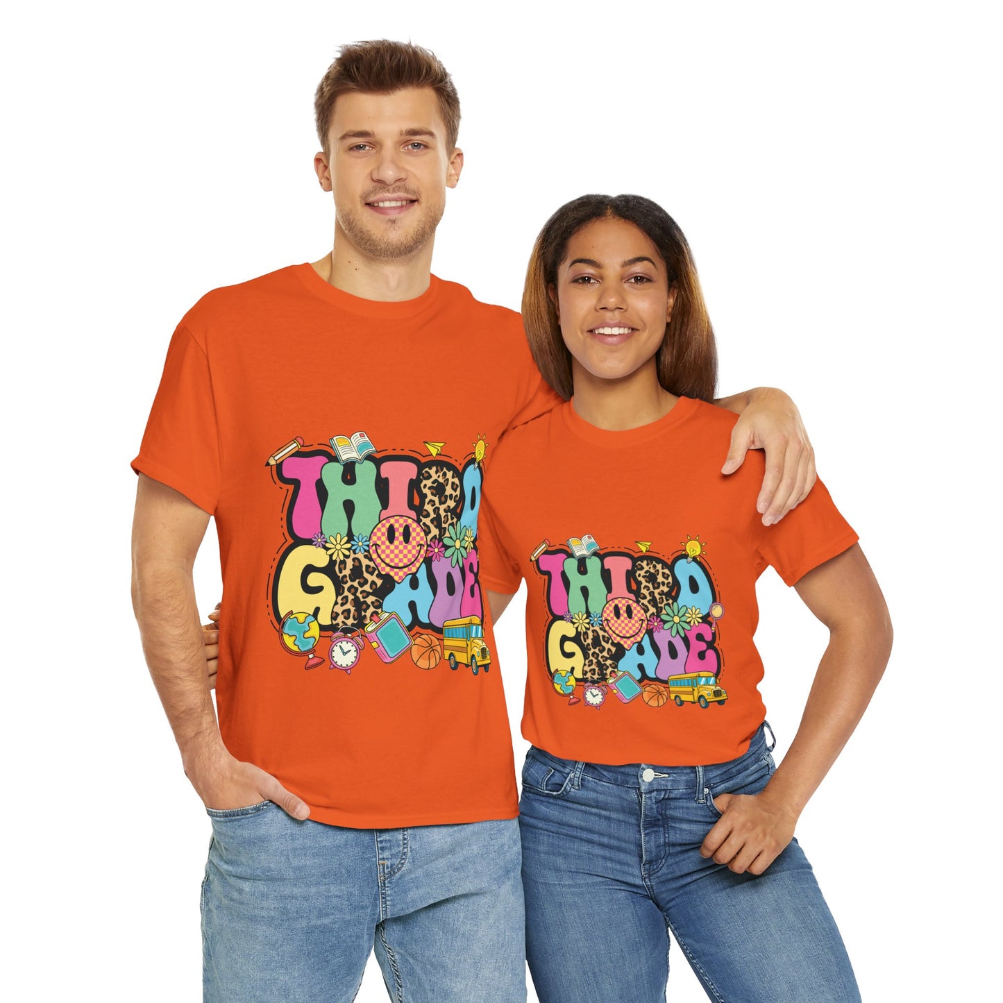 Third Grade Unisex Heavy Cotton Tee