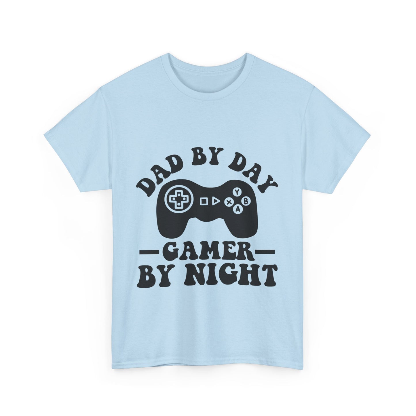 Gamer By Night Unisex Heavy Cotton Tee