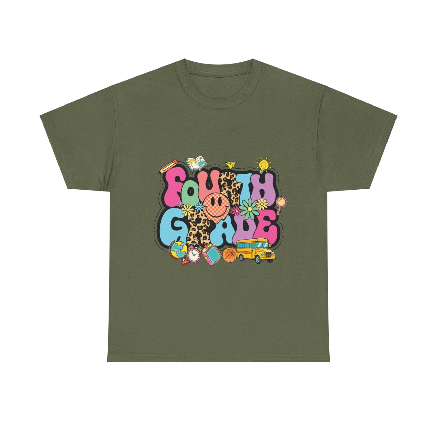 Fourth Grade Unisex Heavy Cotton Tee