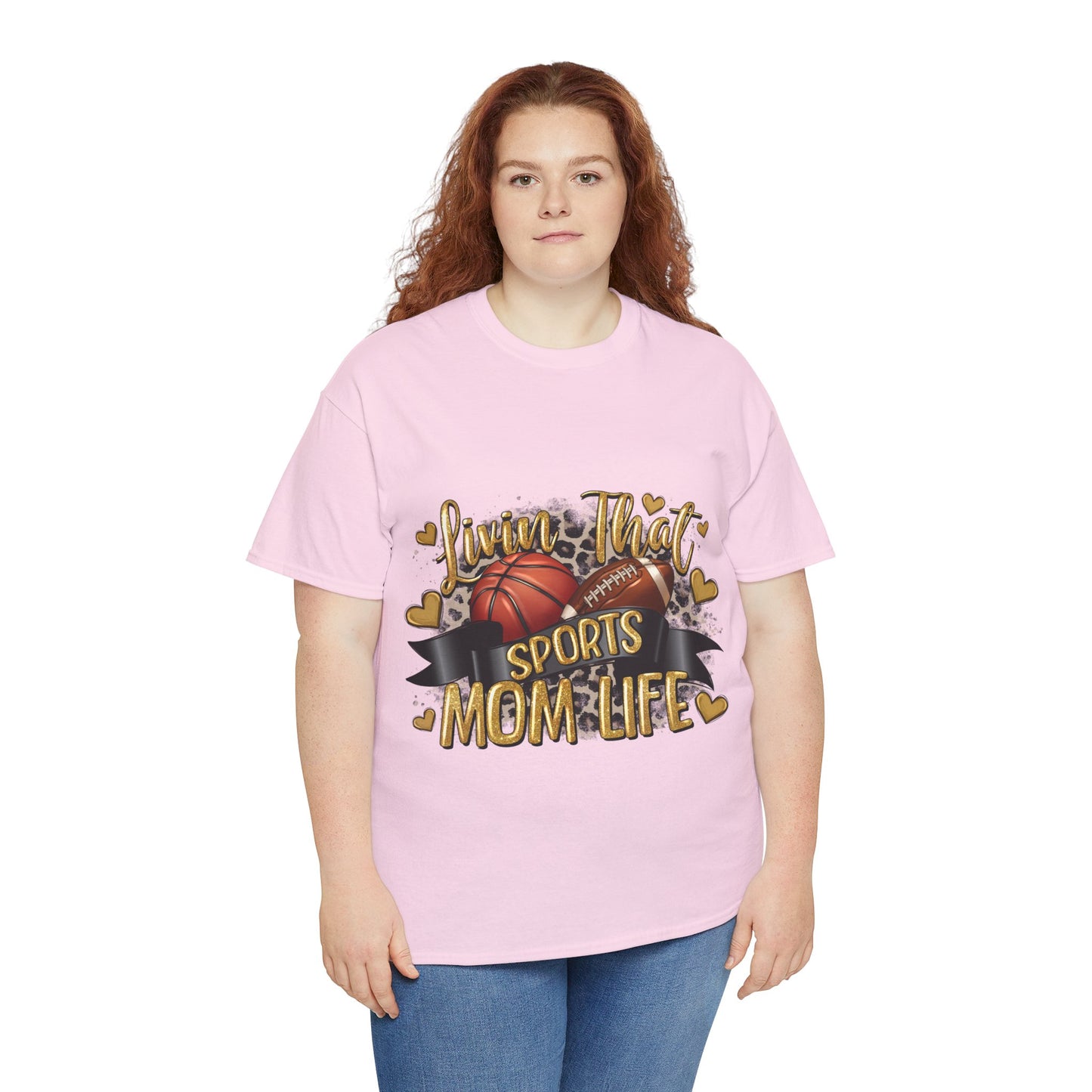 Sports Life Mom Unisex Heavy Cotton Tee