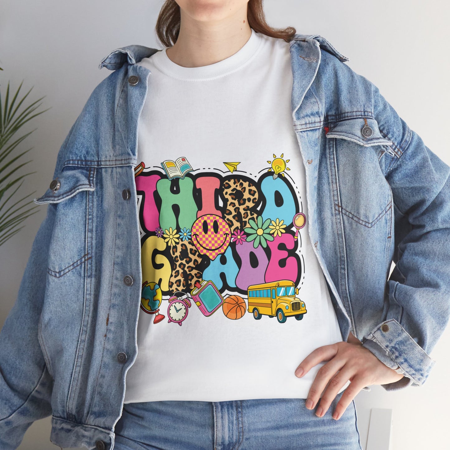 Third Grade Unisex Heavy Cotton Tee