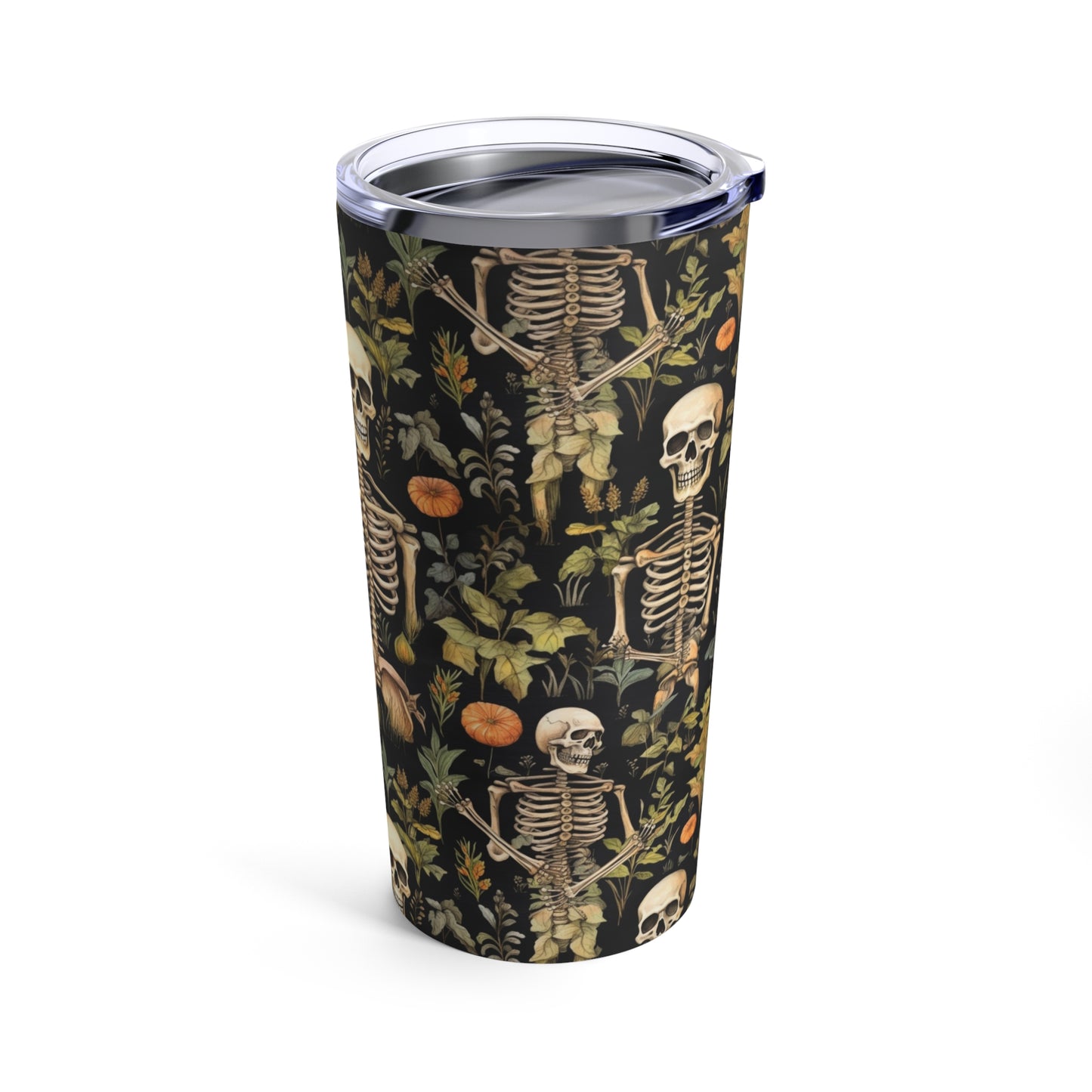 Halloween Skeleton Grave Tumbler 20oz