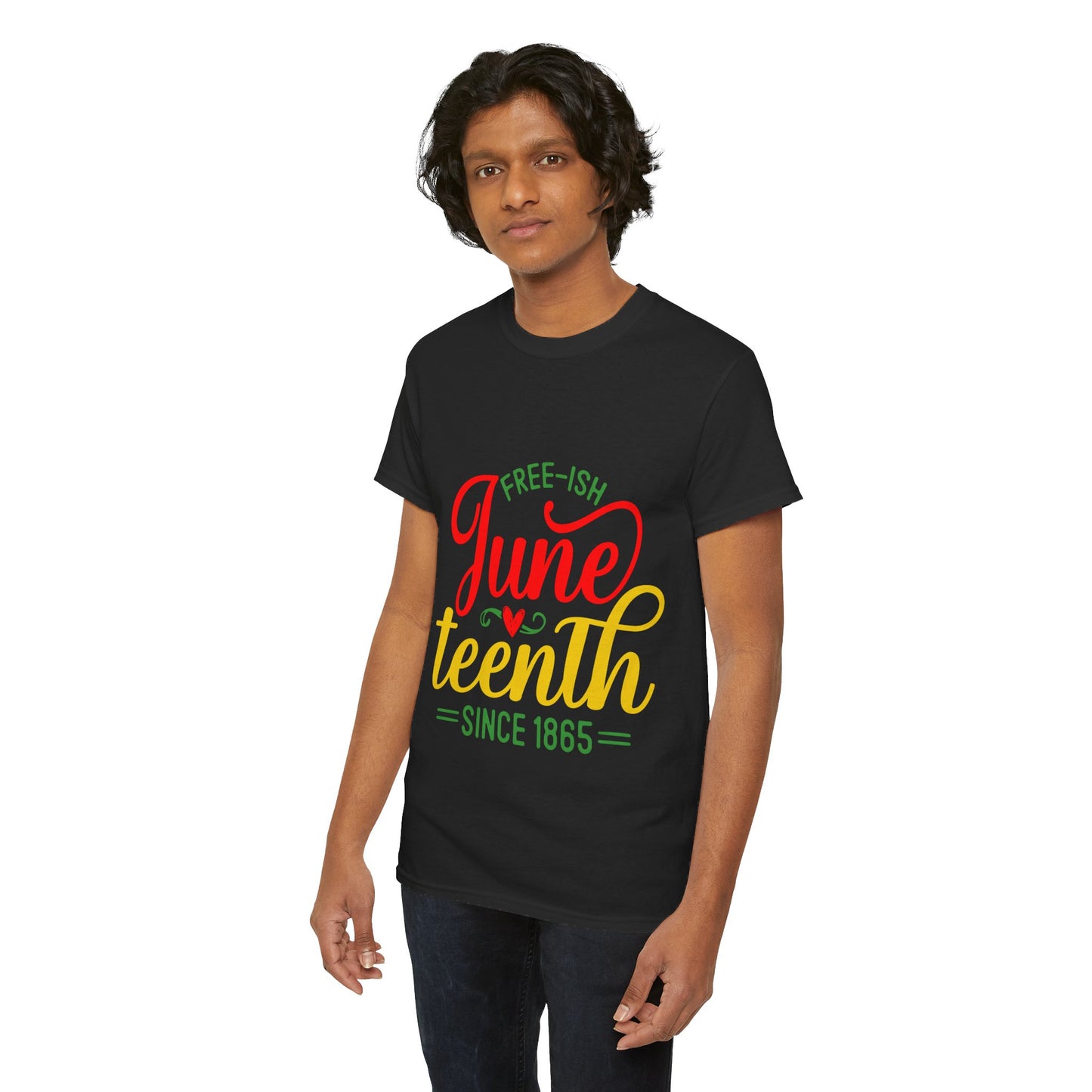 Juneteenth Free-ish Unisex Heavy Cotton Tee