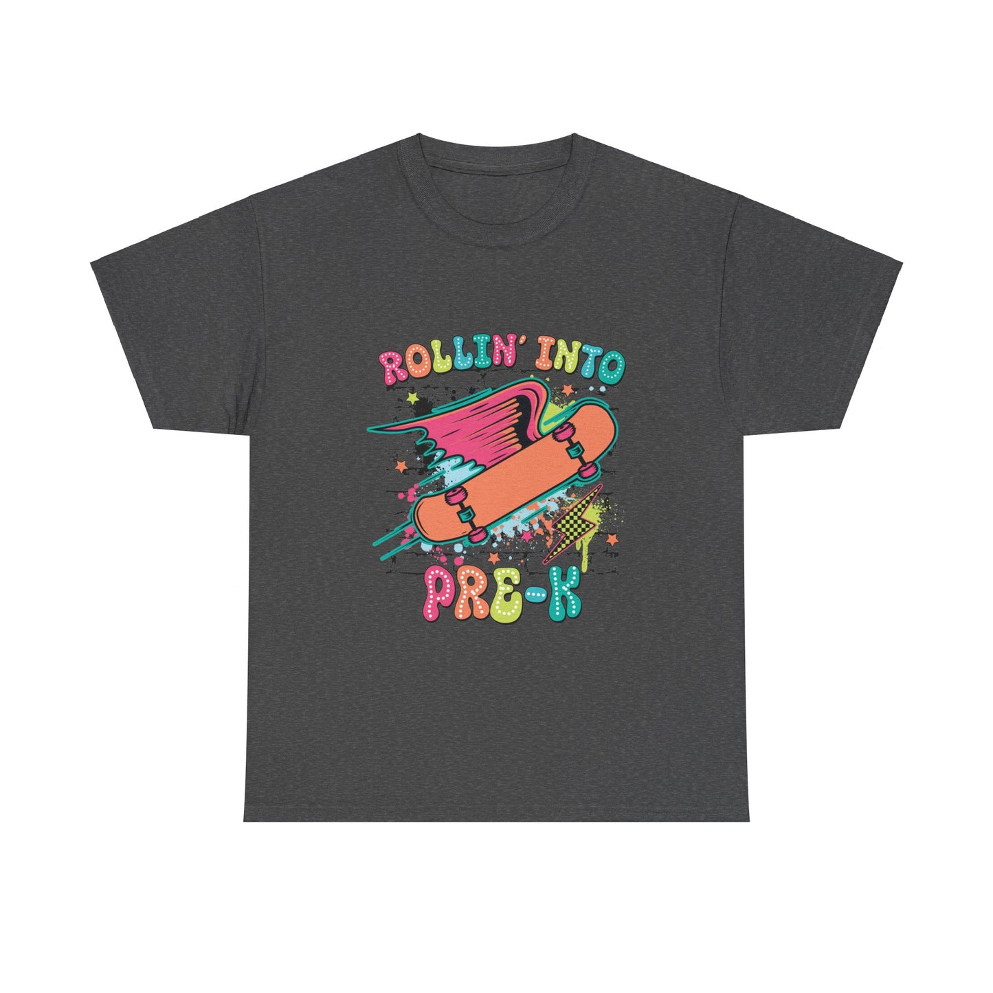 Rockin Into Pre K Unisex Heavy Cotton Tee