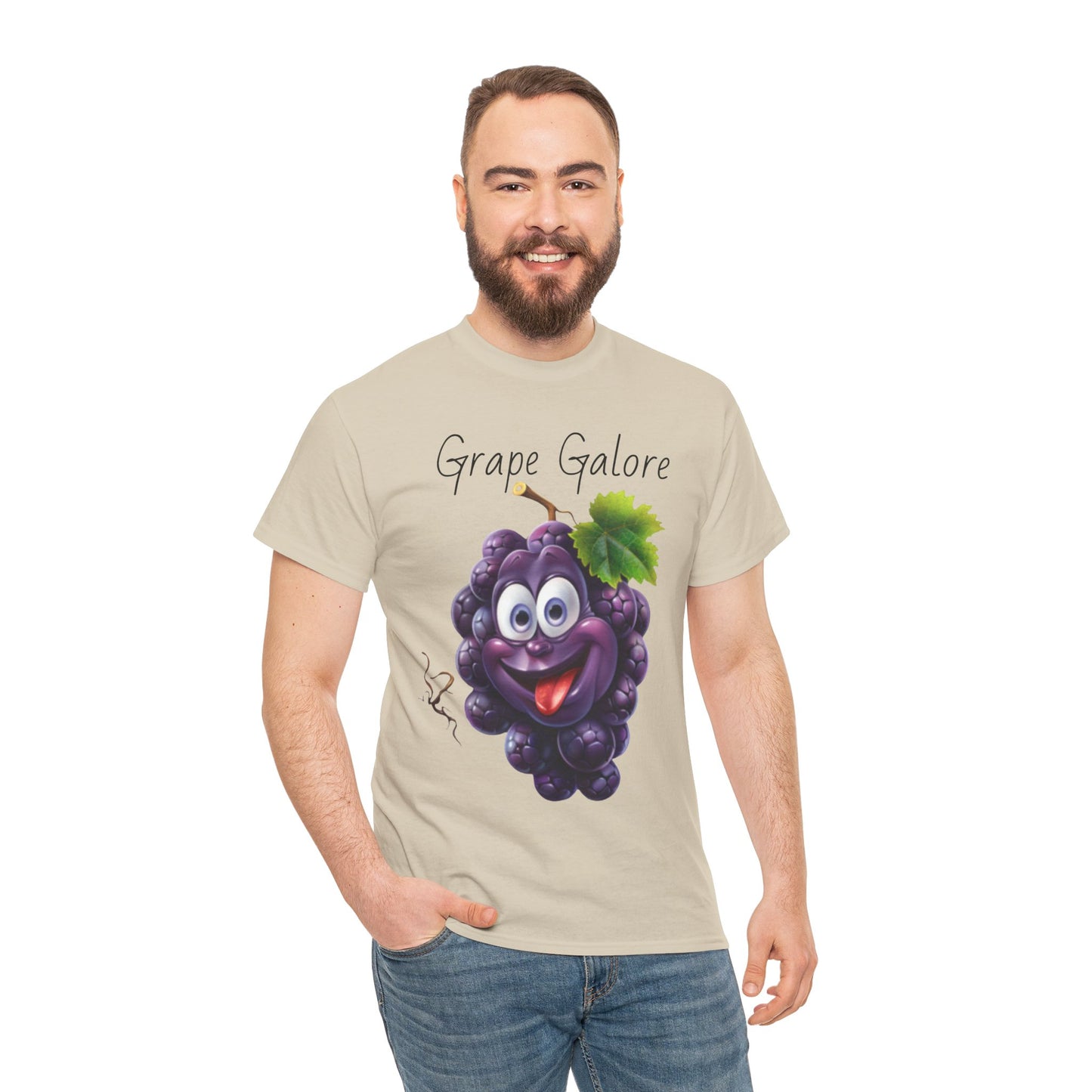 Grape Galore Unisex Heavy Cotton Tee