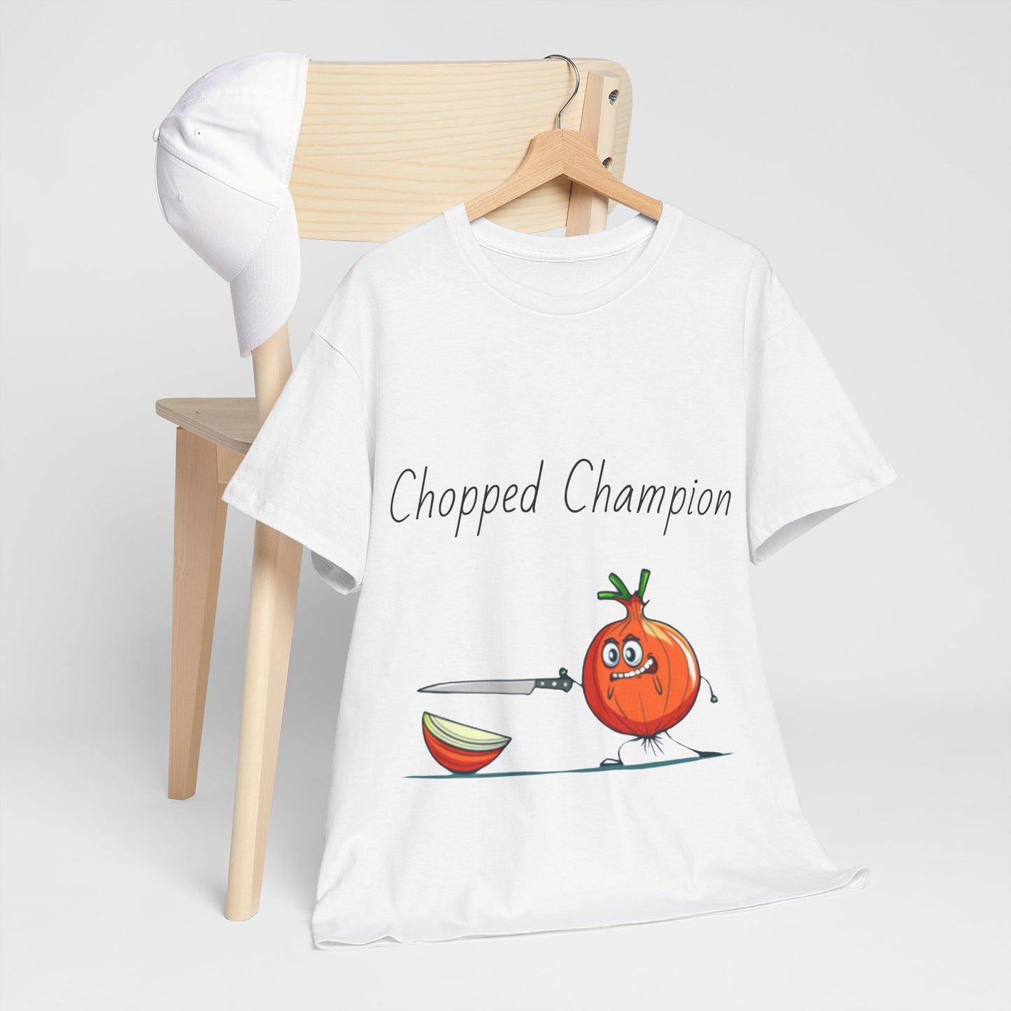 Chopped Champion Unisex Heavy Cotton Tee