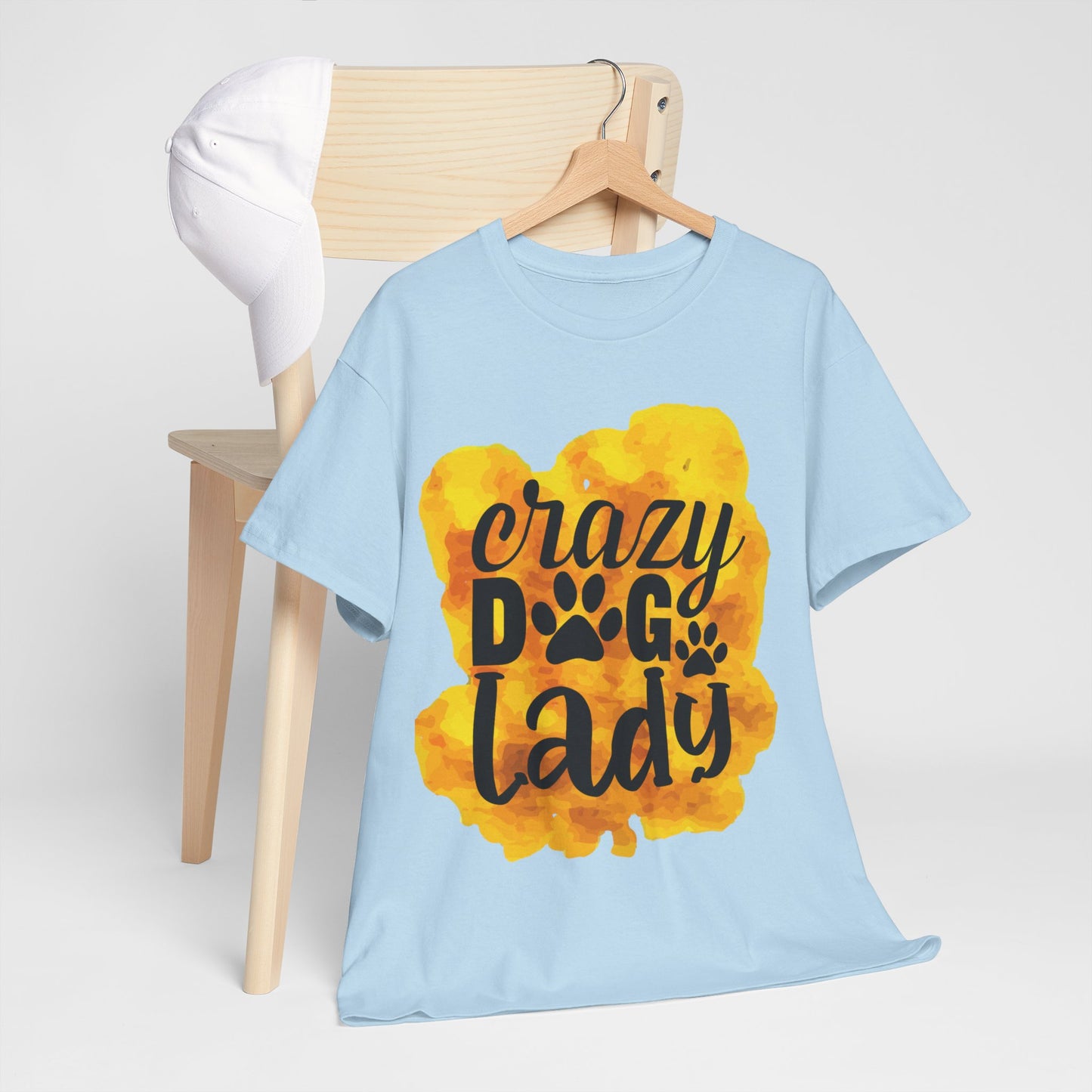 Crazy Dog Lady Unisex Heavy Cotton Tee