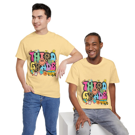 Third Grade Unisex Heavy Cotton Tee