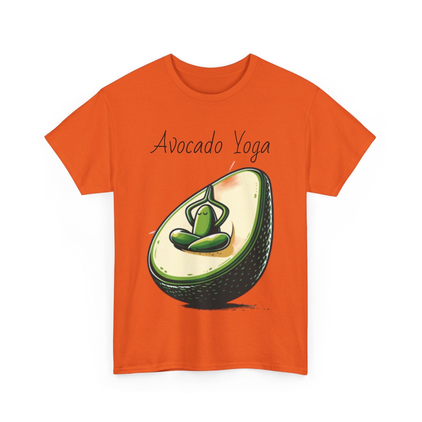 Avocado Yoga Unisex Heavy Cotton Tee