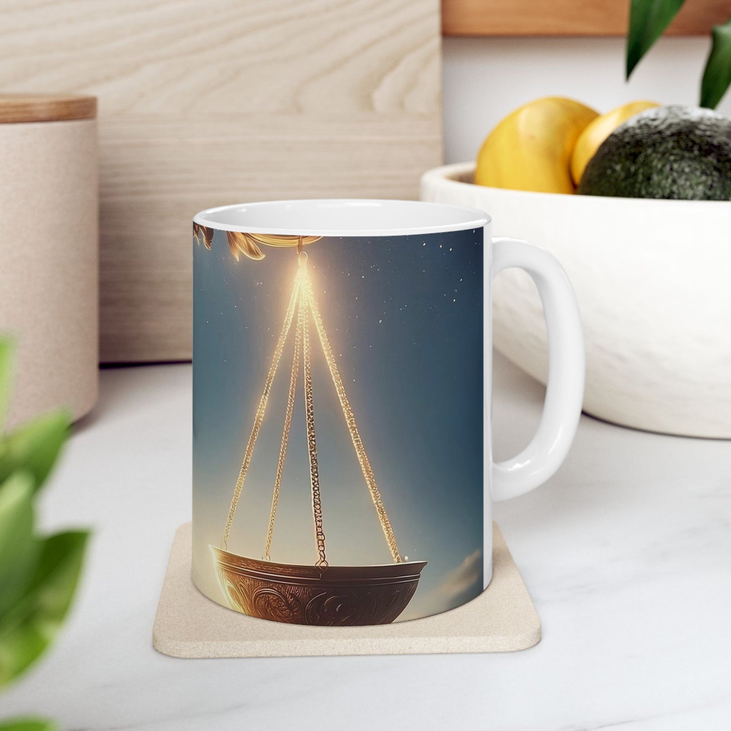 Libra Ceramic Mug, 11oz