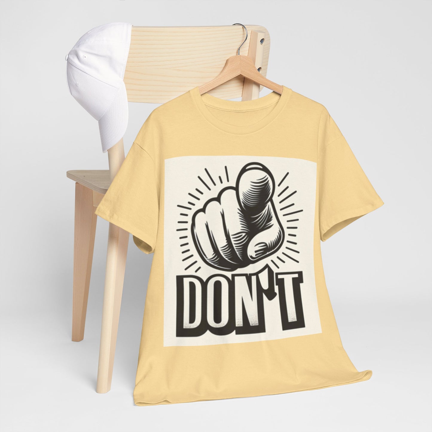 Don't Finger Unisex Heavy Cotton Tee