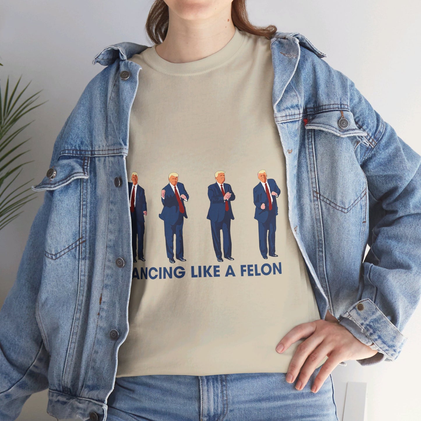 Dancing Like A Felon Unisex Heavy Cotton Tee