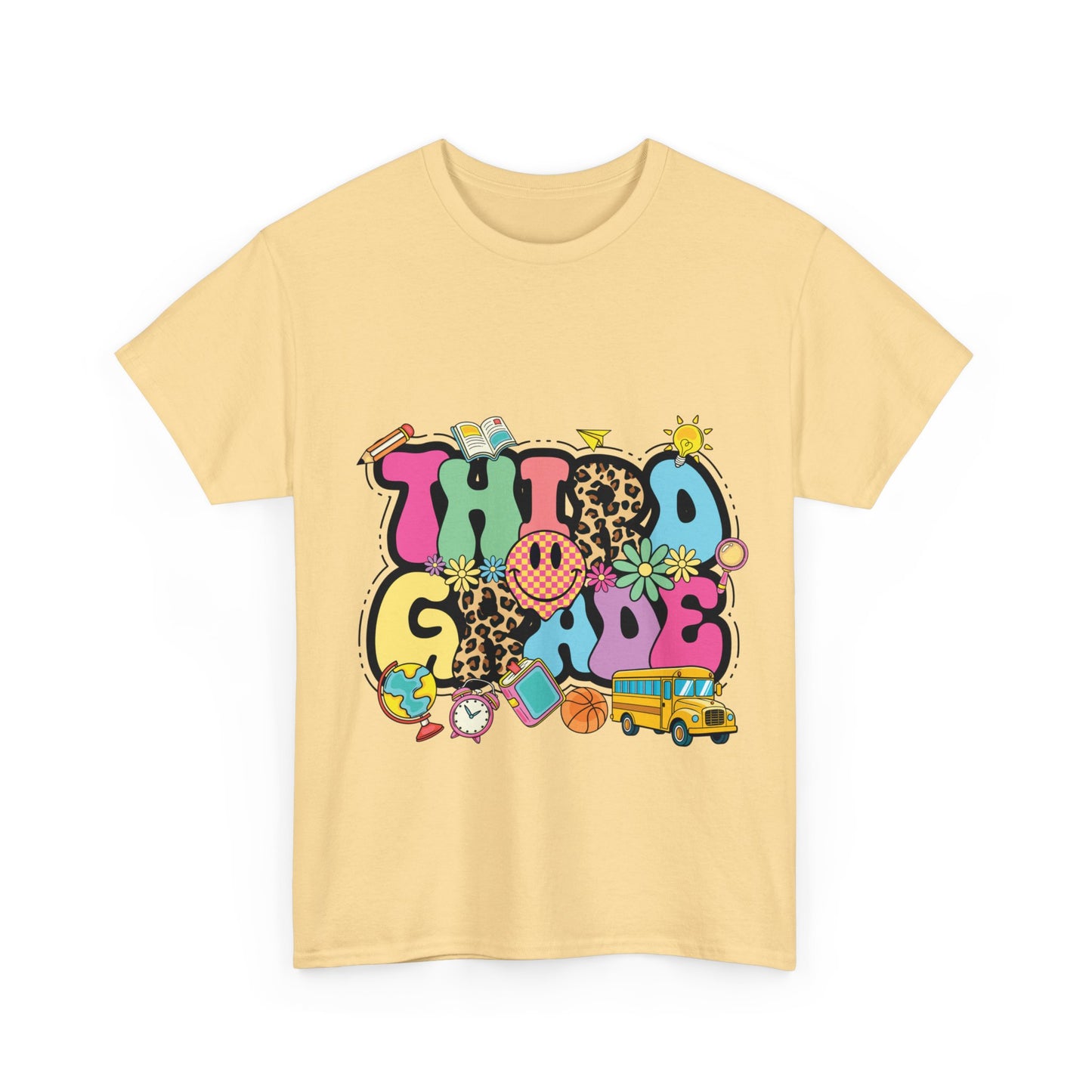 Third Grade Unisex Heavy Cotton Tee